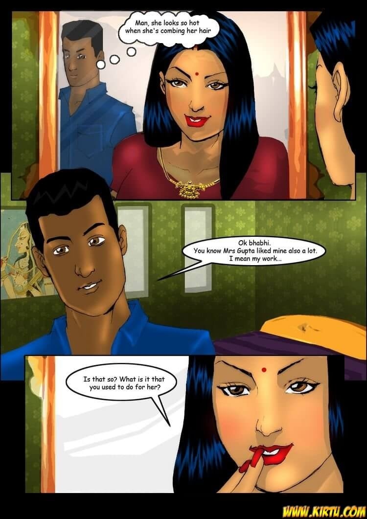 Savita Bhabhi [Kirtu] 5 . Savita Bhabhi - Manoj Ki Maalish - Chapter 5 [Kirtu] – page 8