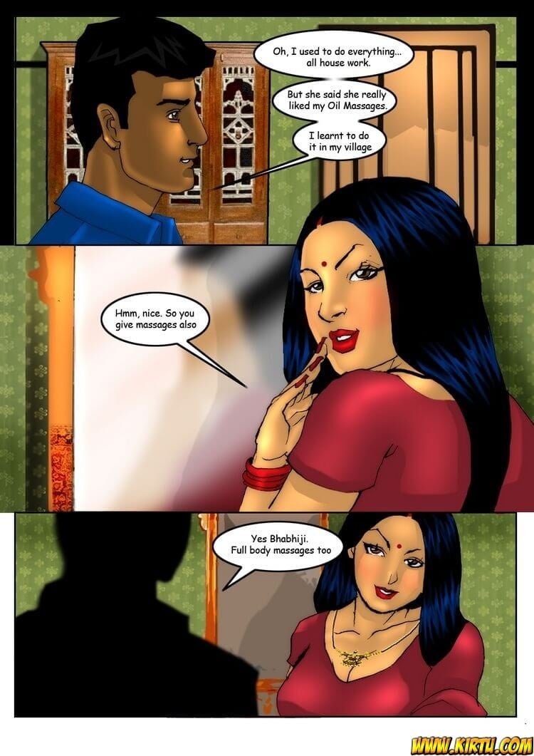Savita Bhabhi [Kirtu] 5 . Savita Bhabhi - Manoj Ki Maalish - Chapter 5 [Kirtu] – page 9