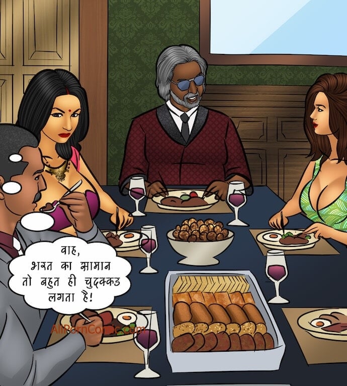 Savita Bhabhi [Kirtu] 103.5 . Savita Bhabhi - लड़कों के क्लब मैं घुसपैठ - Chapter 103 - Hindi [Kirtu] – page 60