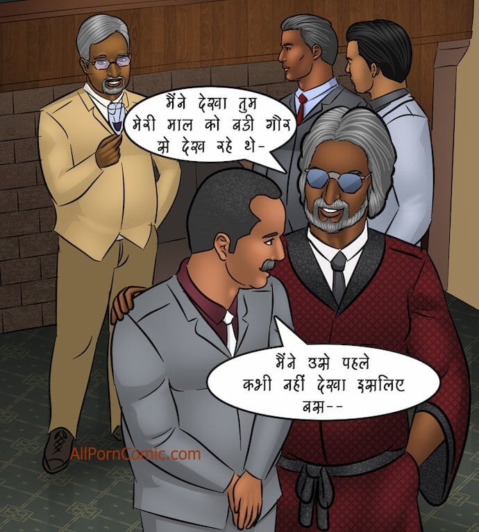 Savita Bhabhi [Kirtu] 103.5 . Savita Bhabhi - लड़कों के क्लब मैं घुसपैठ - Chapter 103 - Hindi [Kirtu] – page 73