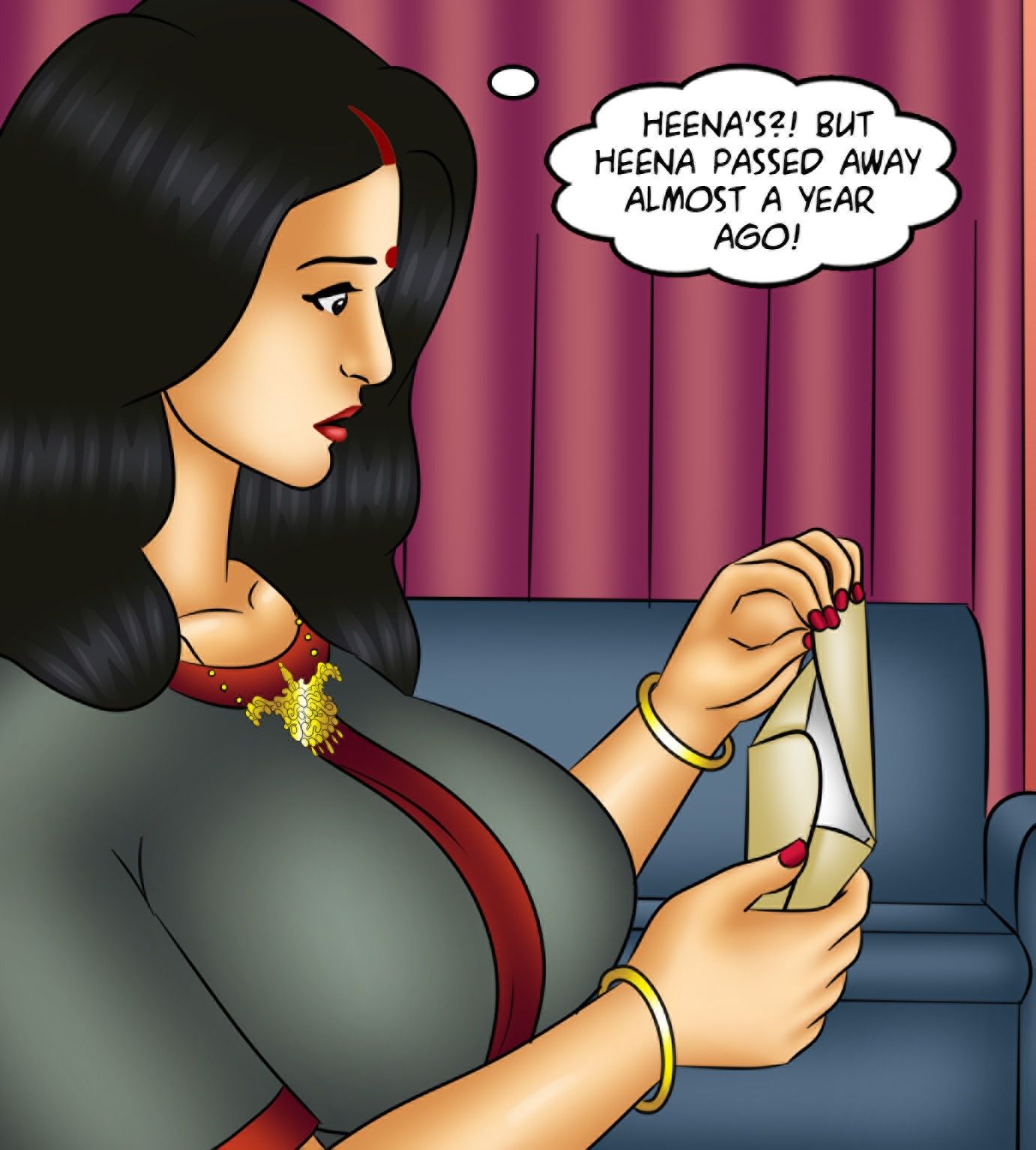 Savita Bhabhi [Kirtu] 132 . Savita Bhabhi - A Ghost Story - Chapter 132 [Kirtu] – page 32