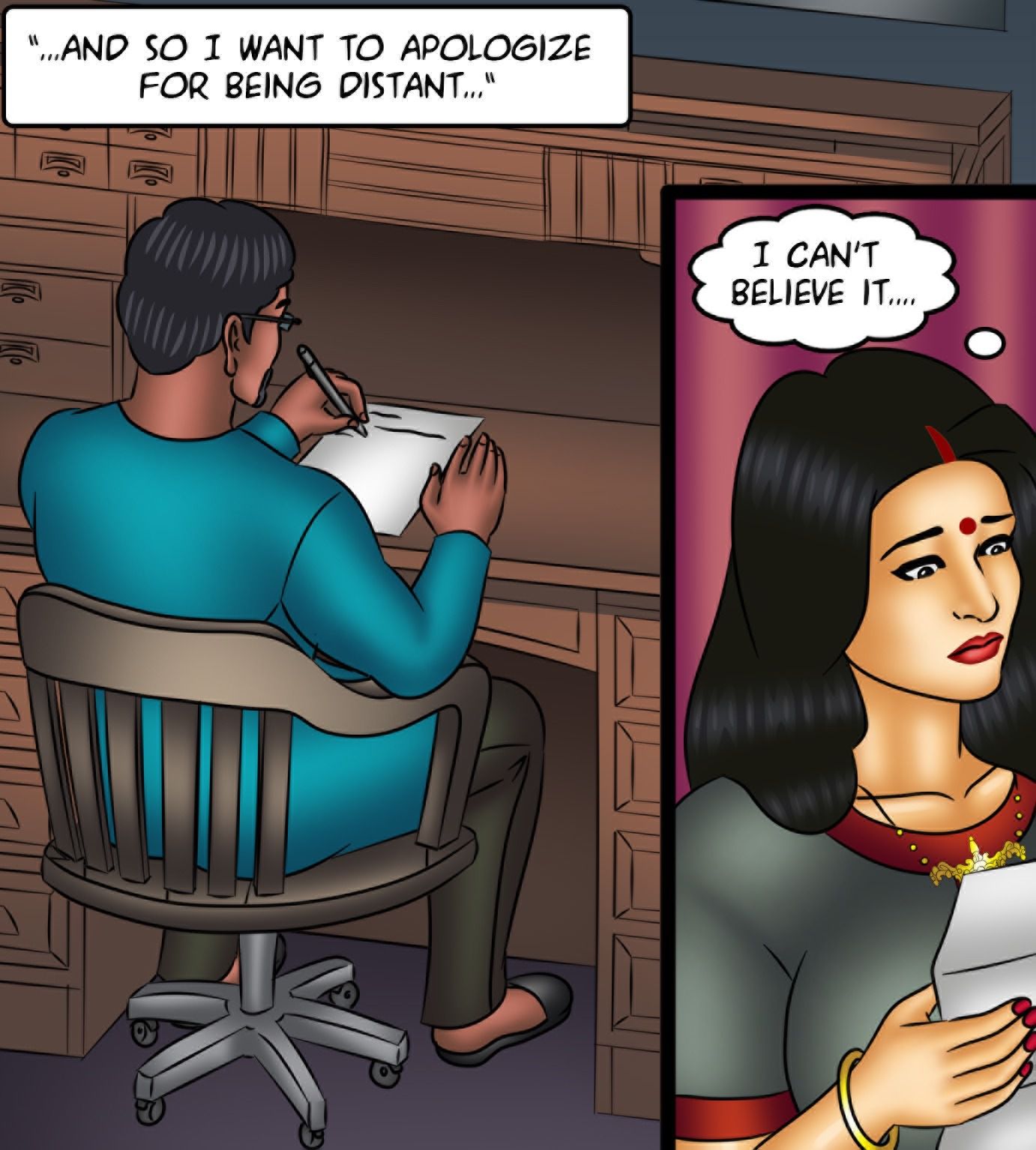 Savita Bhabhi [Kirtu] 132 . Savita Bhabhi - A Ghost Story - Chapter 132 [Kirtu] – page 34