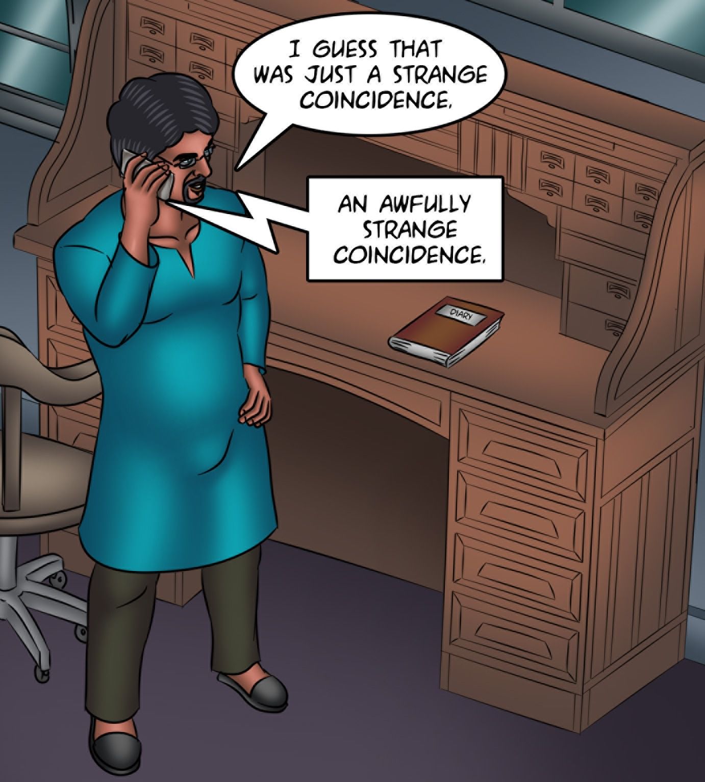Savita Bhabhi [Kirtu] 132 . Savita Bhabhi - A Ghost Story - Chapter 132 [Kirtu] – page 39