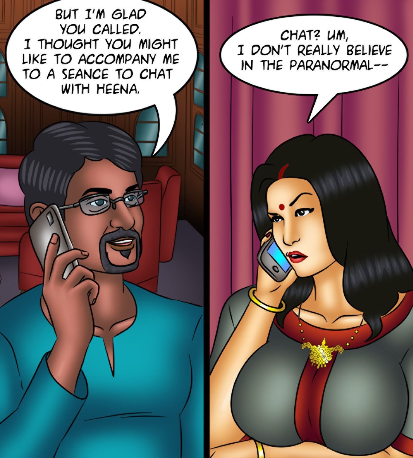 Savita Bhabhi [Kirtu] 132 . Savita Bhabhi - A Ghost Story - Chapter 132 [Kirtu] – page 40
