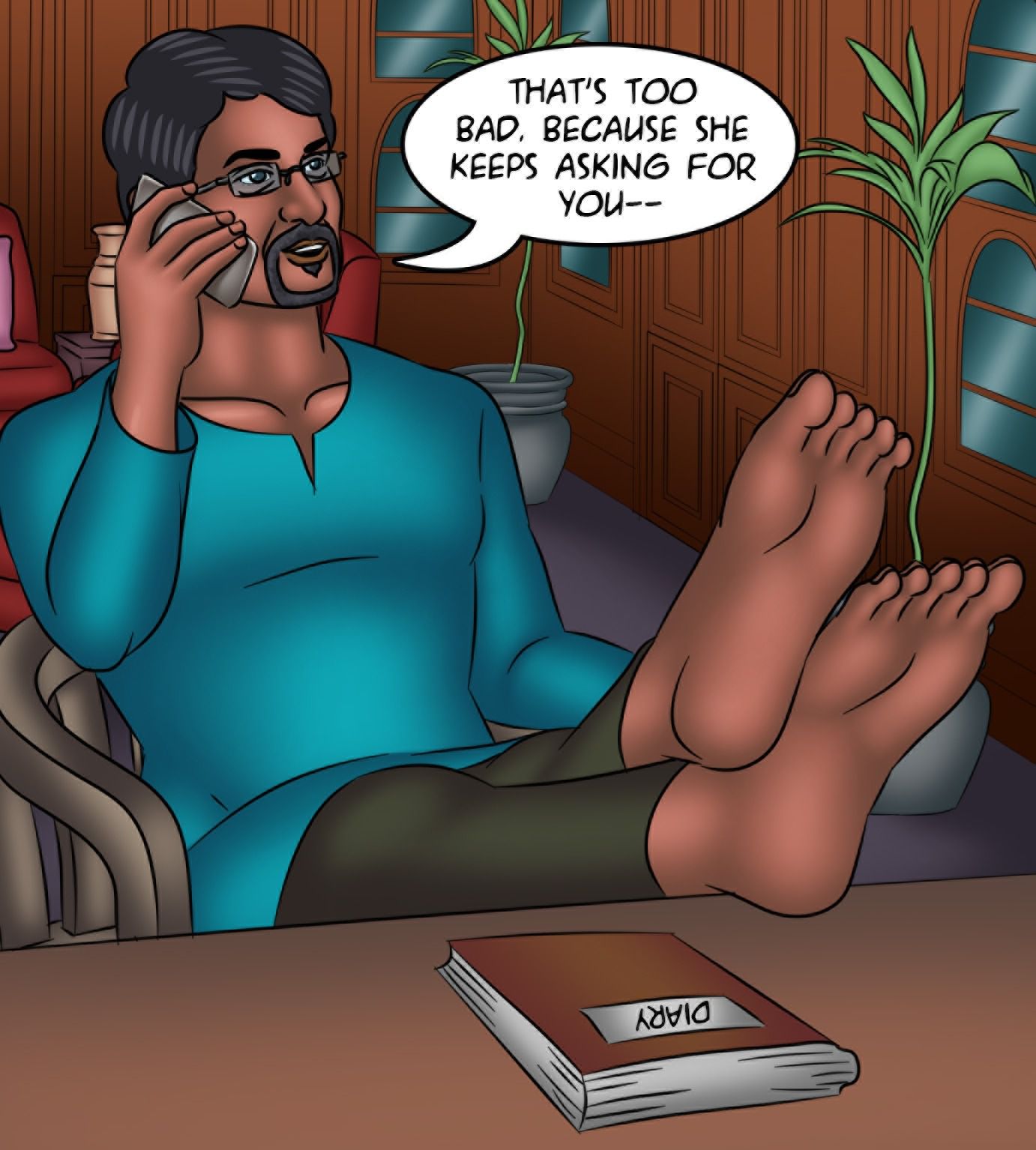 Savita Bhabhi [Kirtu] 132 . Savita Bhabhi - A Ghost Story - Chapter 132 [Kirtu] – page 41