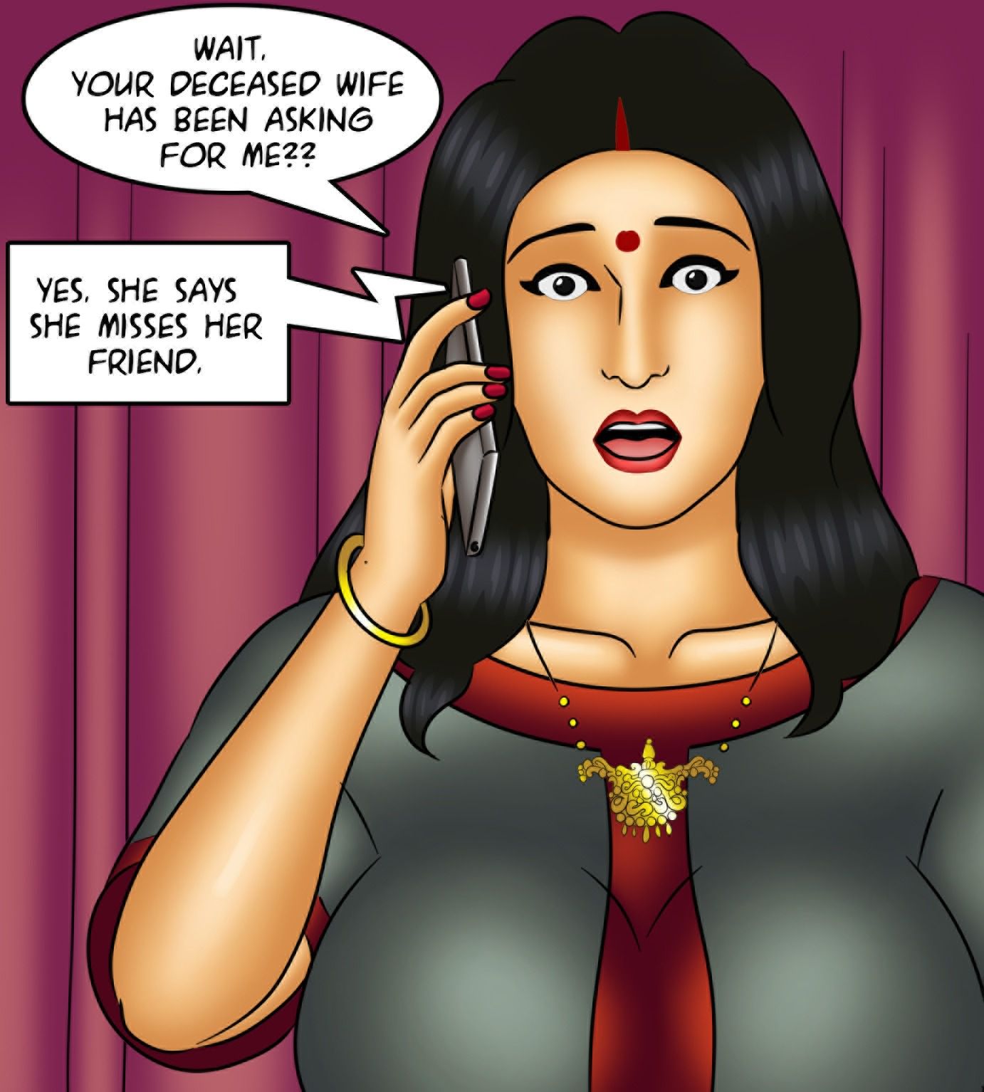Savita Bhabhi [Kirtu] 132 . Savita Bhabhi - A Ghost Story - Chapter 132 [Kirtu] – page 42