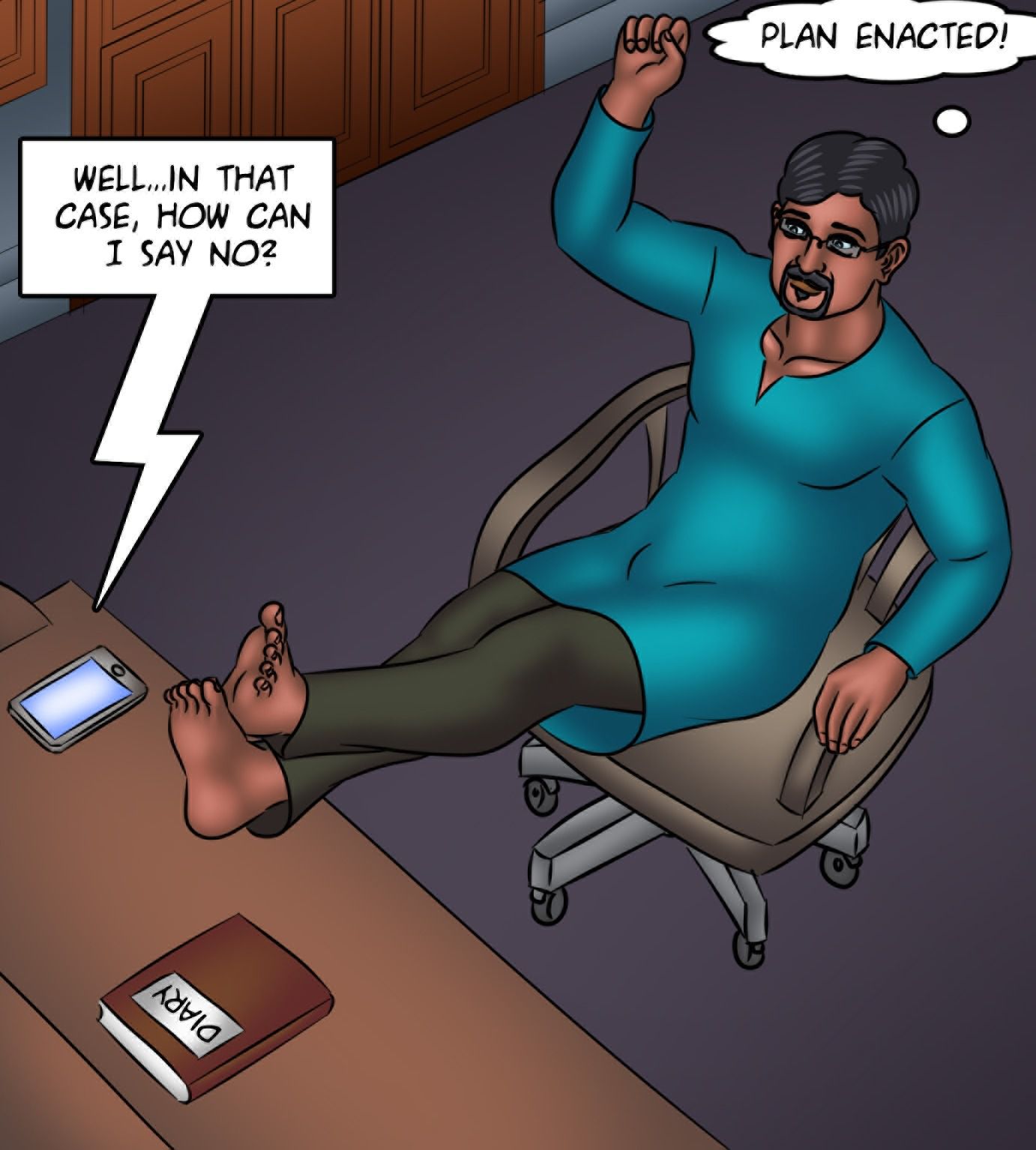 Savita Bhabhi [Kirtu] 132 . Savita Bhabhi - A Ghost Story - Chapter 132 [Kirtu] – page 43