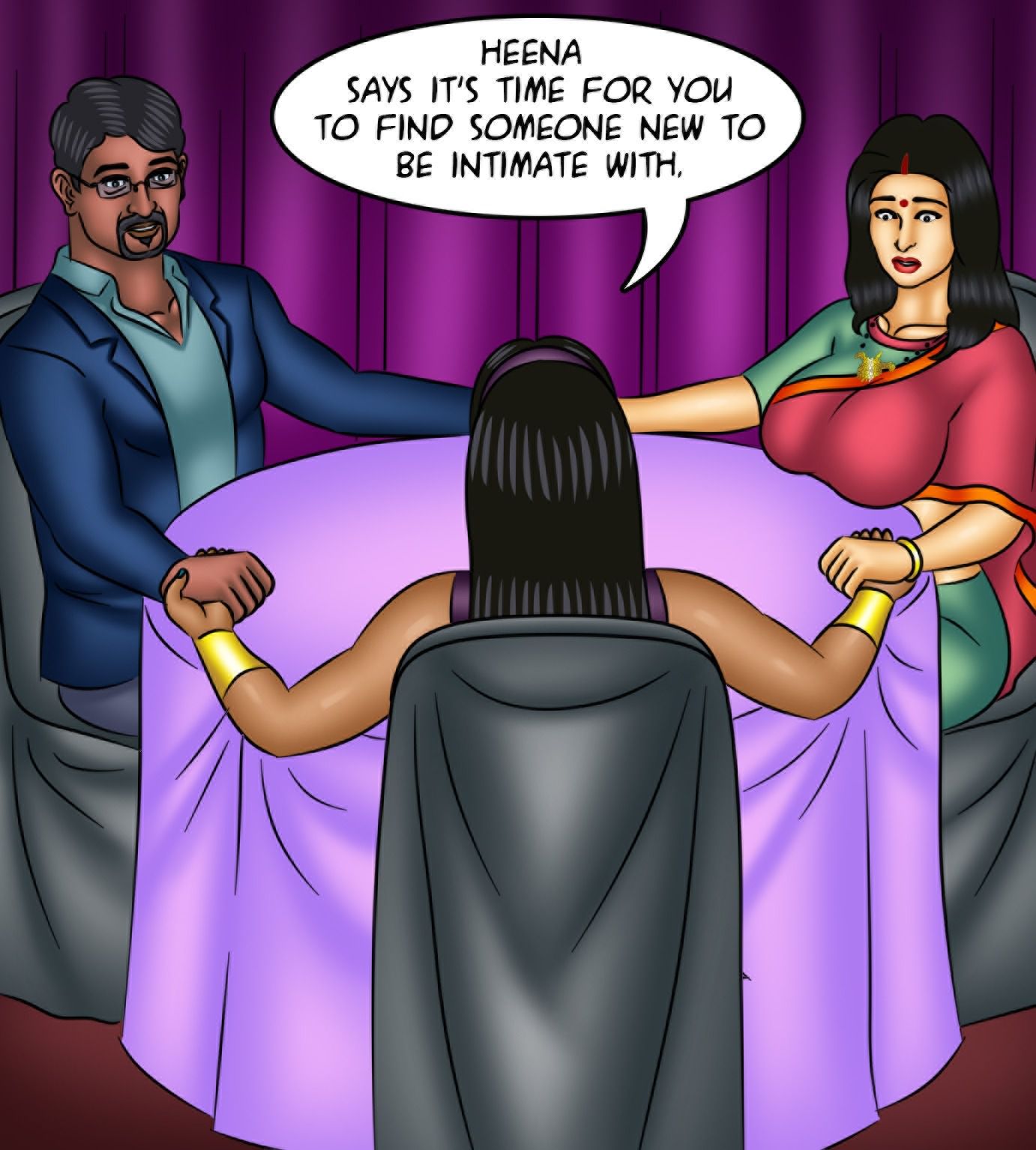 Savita Bhabhi [Kirtu] 132 . Savita Bhabhi - A Ghost Story - Chapter 132 [Kirtu] – page 54
