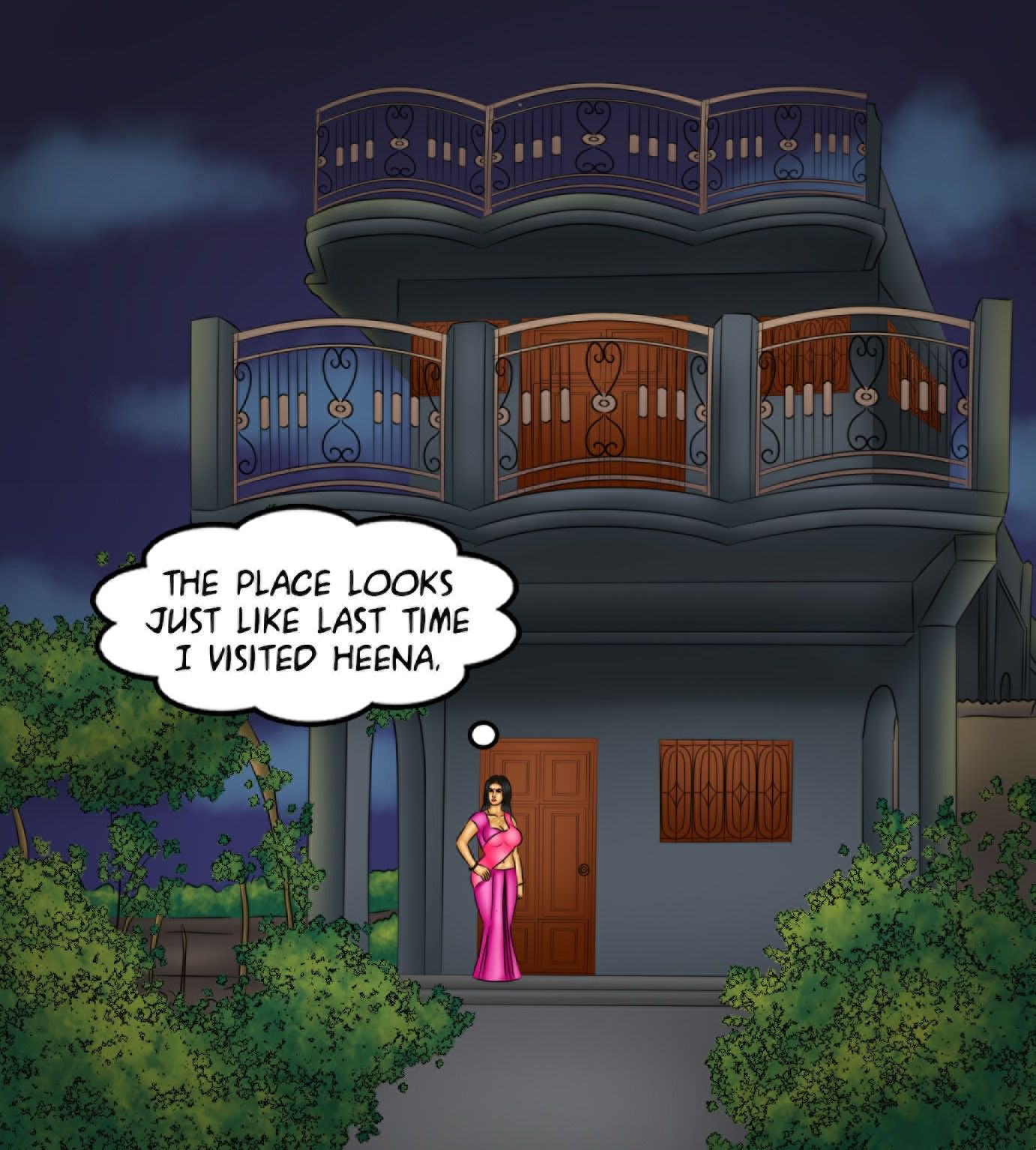 Savita Bhabhi [Kirtu] 132 . Savita Bhabhi - A Ghost Story - Chapter 132 [Kirtu] – page 74
