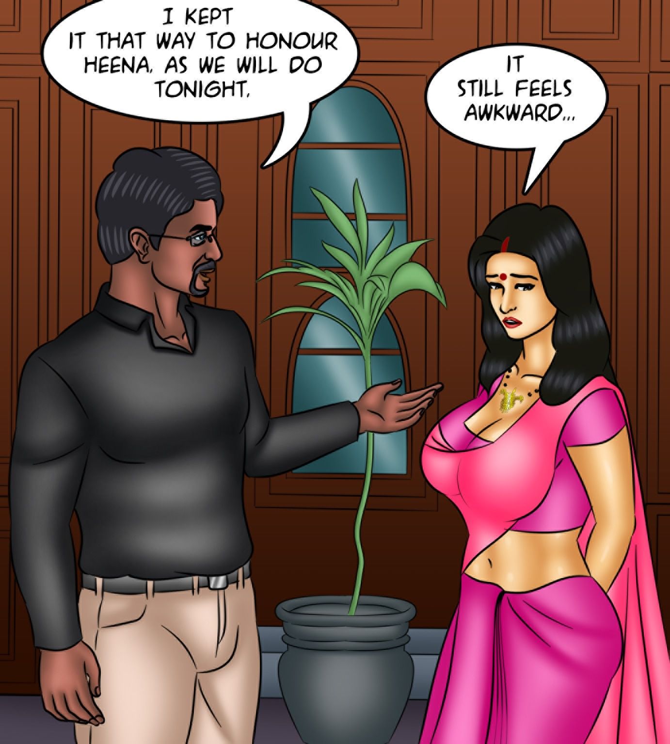 Savita Bhabhi [Kirtu] 132 . Savita Bhabhi - A Ghost Story - Chapter 132 [Kirtu] – page 77