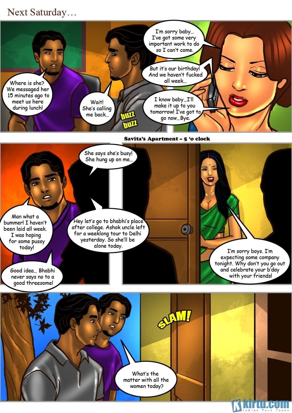 Savita Bhabhi [Kirtu] 27 . Savita Bhabhi - The Birthday Bash - Chapter 27 [Kirtu] – page 9