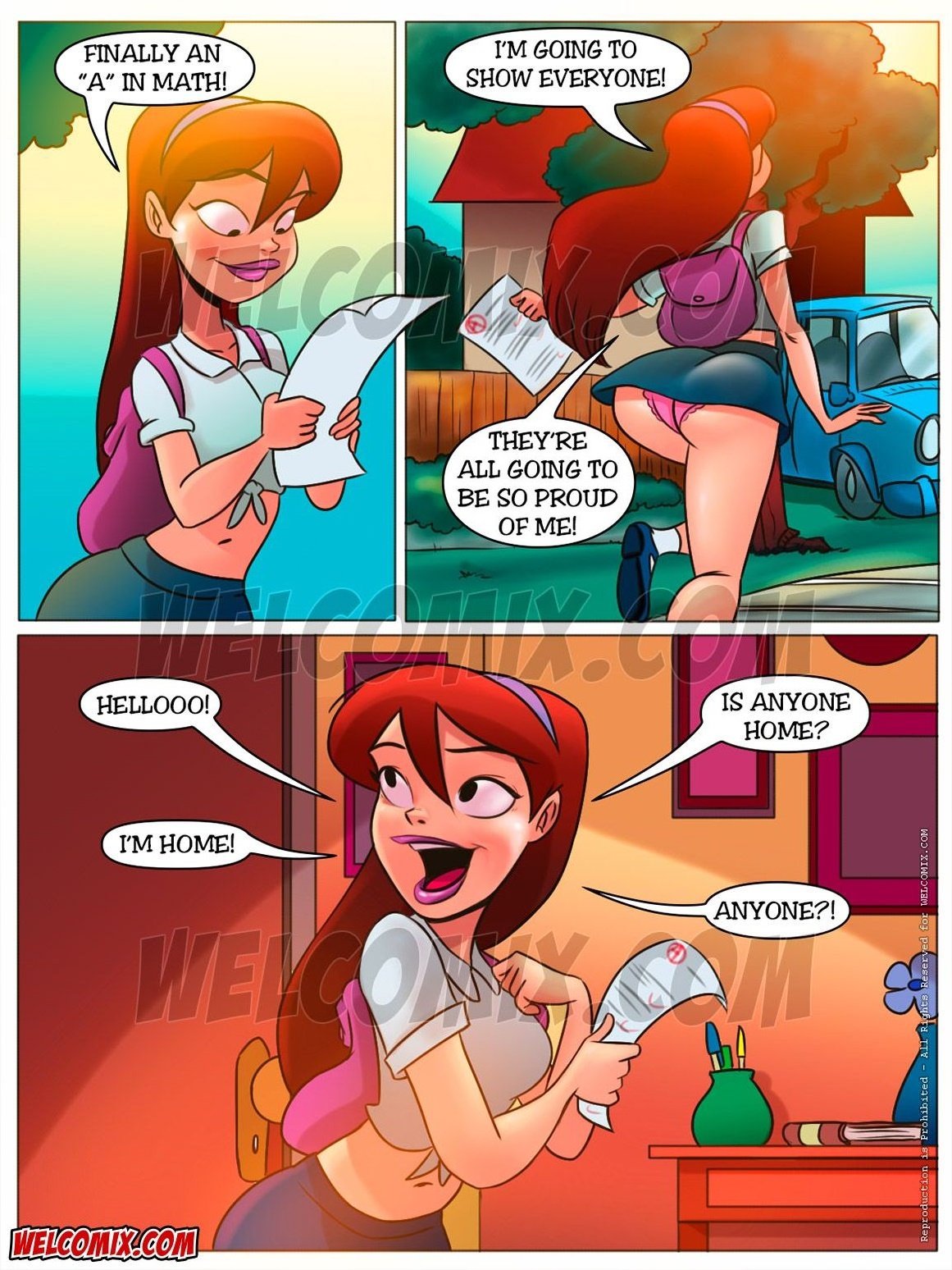 Naughty Fam [WC | TF] 10 . Naughty Fam - The Straight-A-Student - Chapter 10 [WC | TF] – page 2