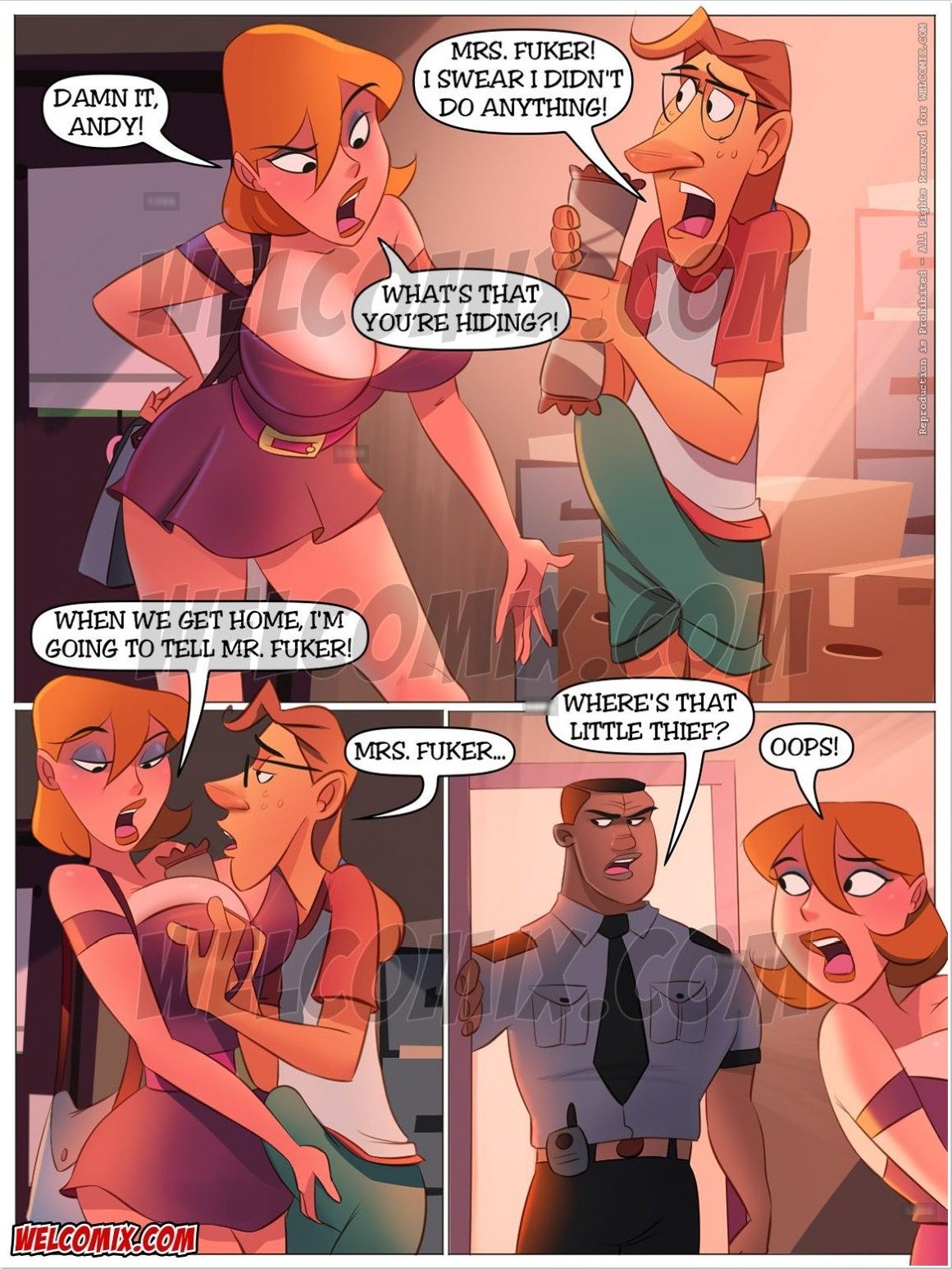 Naughty Fam [WC | TF] 31 . Naughty Fam - Stealing Chocolates - Chapter 31 [WC | TF] – page 8