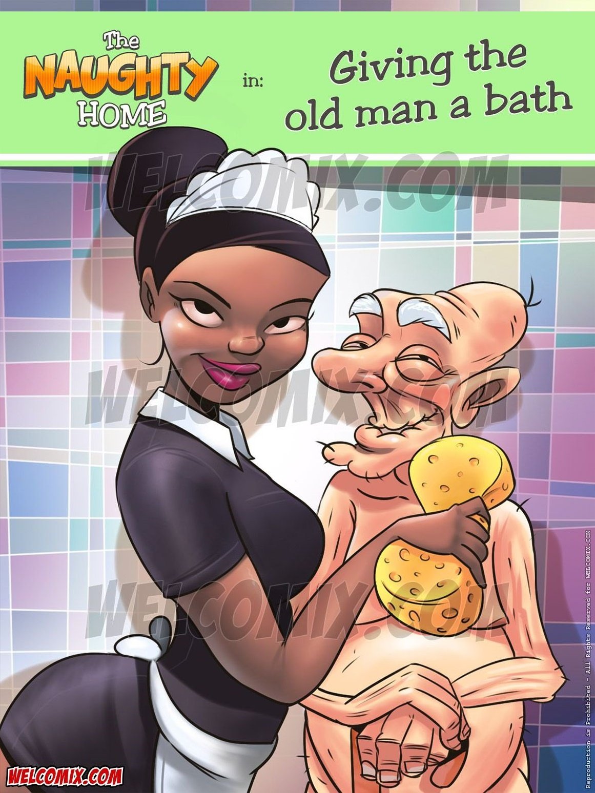 Naughty Fam [WC | TF] 7 . Naughty Fam - Giving The Old Man A Bath - Chapter 7 [WC | TF] – page 1