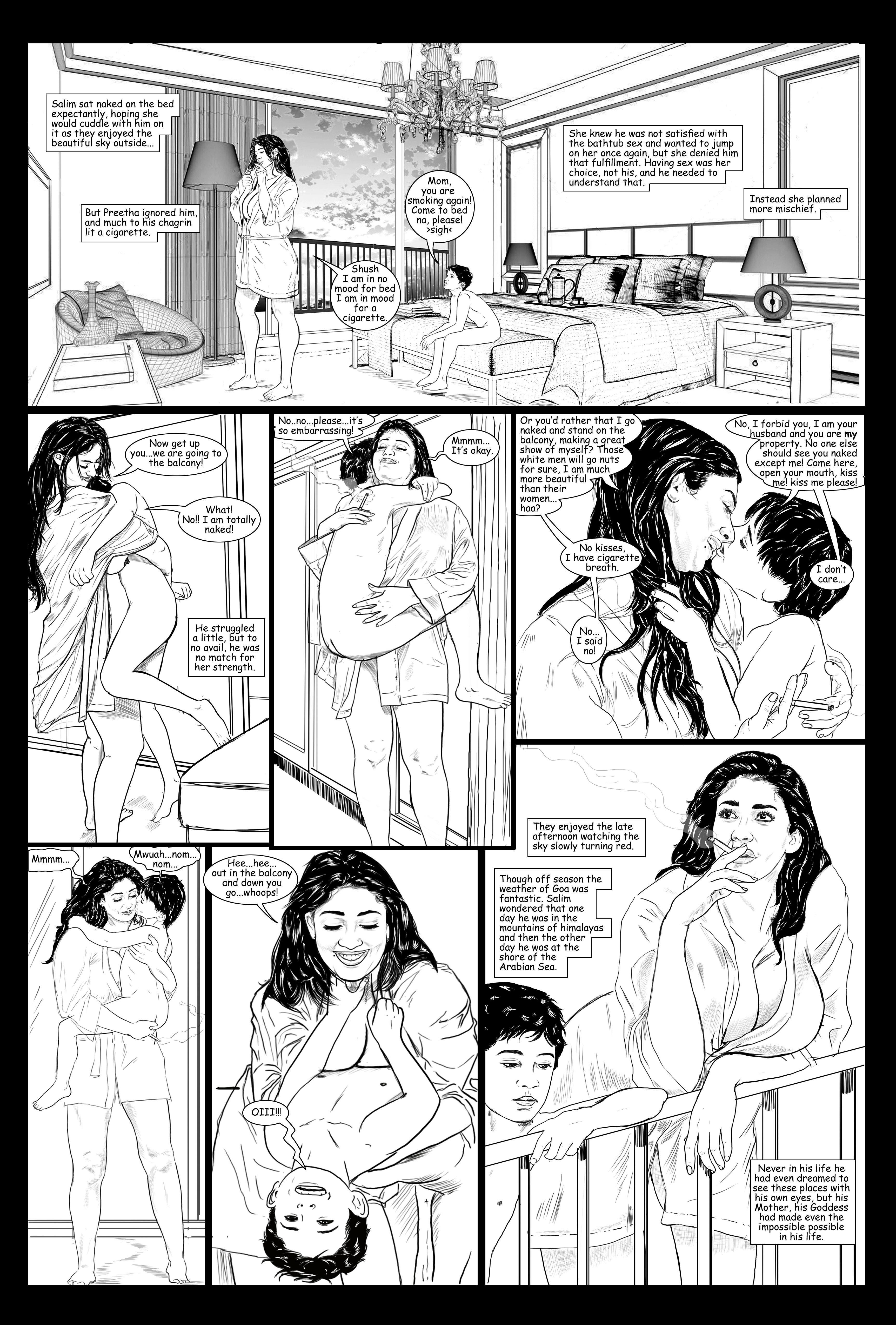 Motherhood – A Tale Of Love [Amarsroshta] 7 . Honeymoon In Goa - I - Chapter 7 [Amarsroshta] – page 40