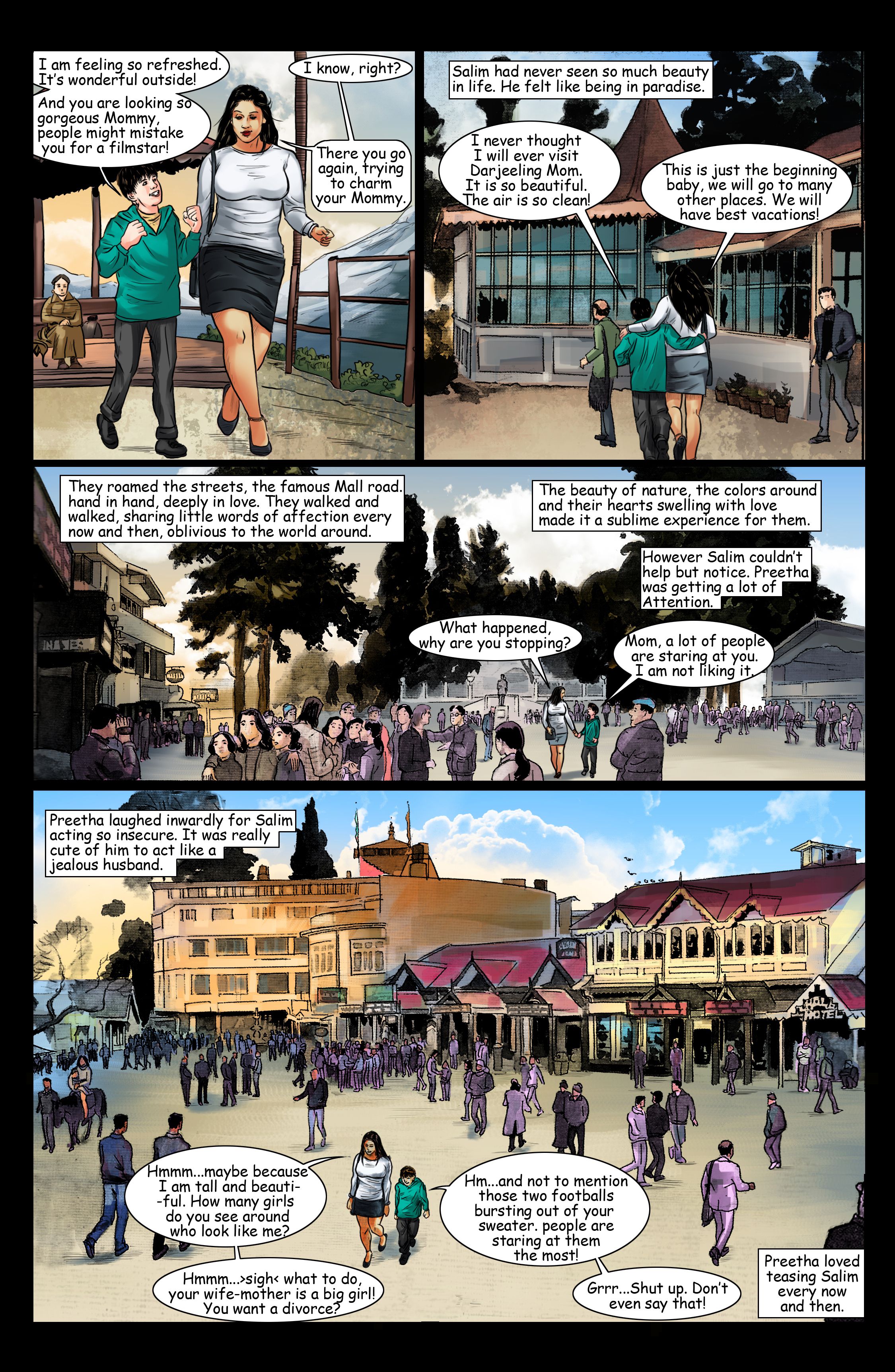 Motherhood – A Tale Of Love [Amarsroshta] 2 . Honeymoon In Darjeeling - I - Chapter 2 [Amarsroshta] – page 23