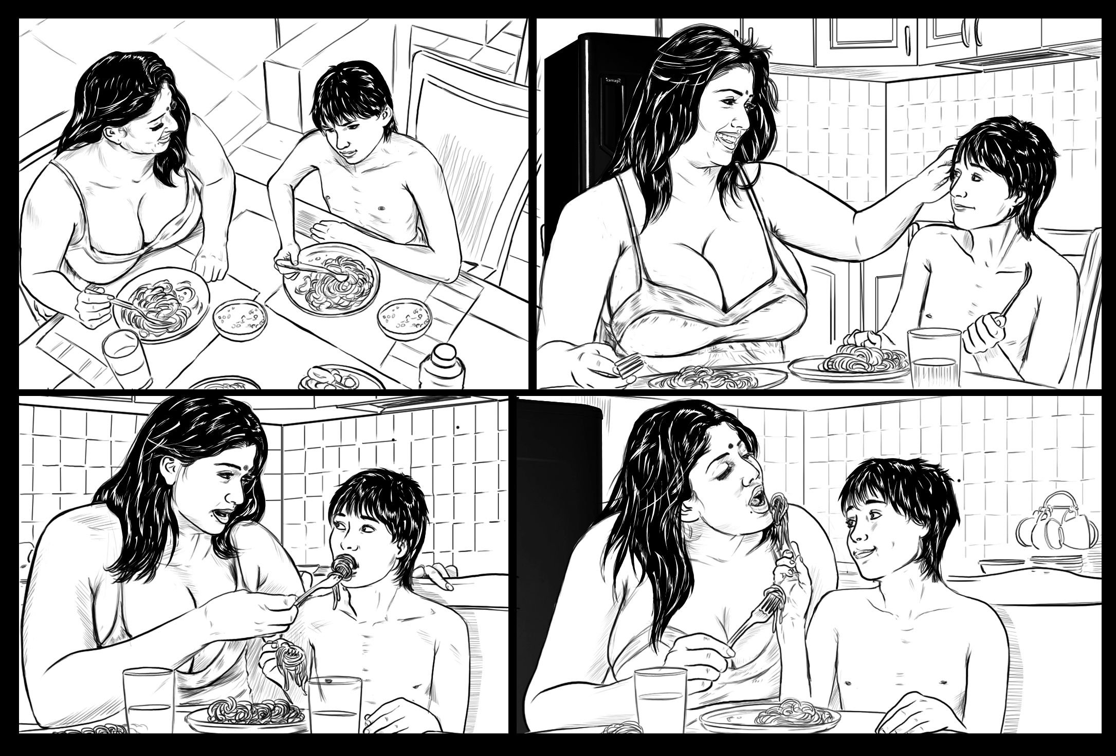 Motherhood – A Tale Of Love [Amarsroshta] 1.5 . Motherhood - A Tale Of Love  - Chapter 1 - Images Only [Amarsroshta] – page 38