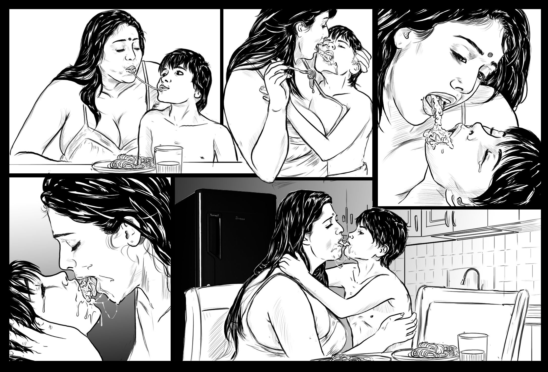Motherhood – A Tale Of Love [Amarsroshta] 1.5 . Motherhood - A Tale Of Love  - Chapter 1 - Images Only [Amarsroshta] – page 39