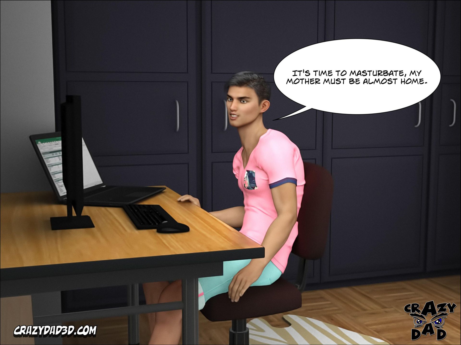 Mother Desire Forbidden [CrazyDad3D] 1 . Mother Desire Forbidden - Chapter 1 [CrazyDad3D] – page 3