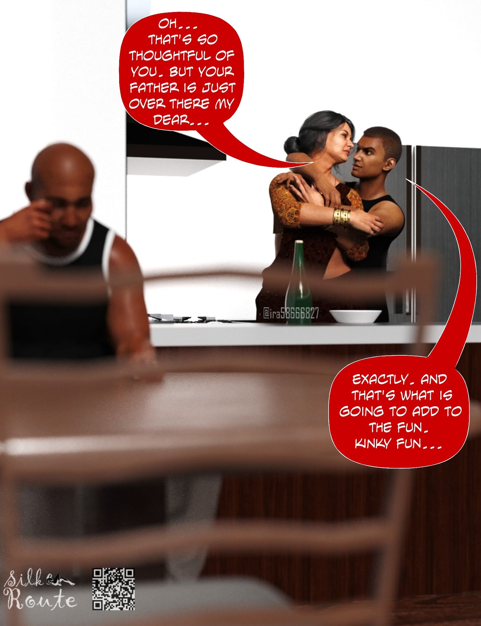 Silk Route – Mom &amp; Me [Ira Raman] 10.1 . Silk Route - Mom & Me - Chapter 10 - Part 1 [Ira Raman] – page 11