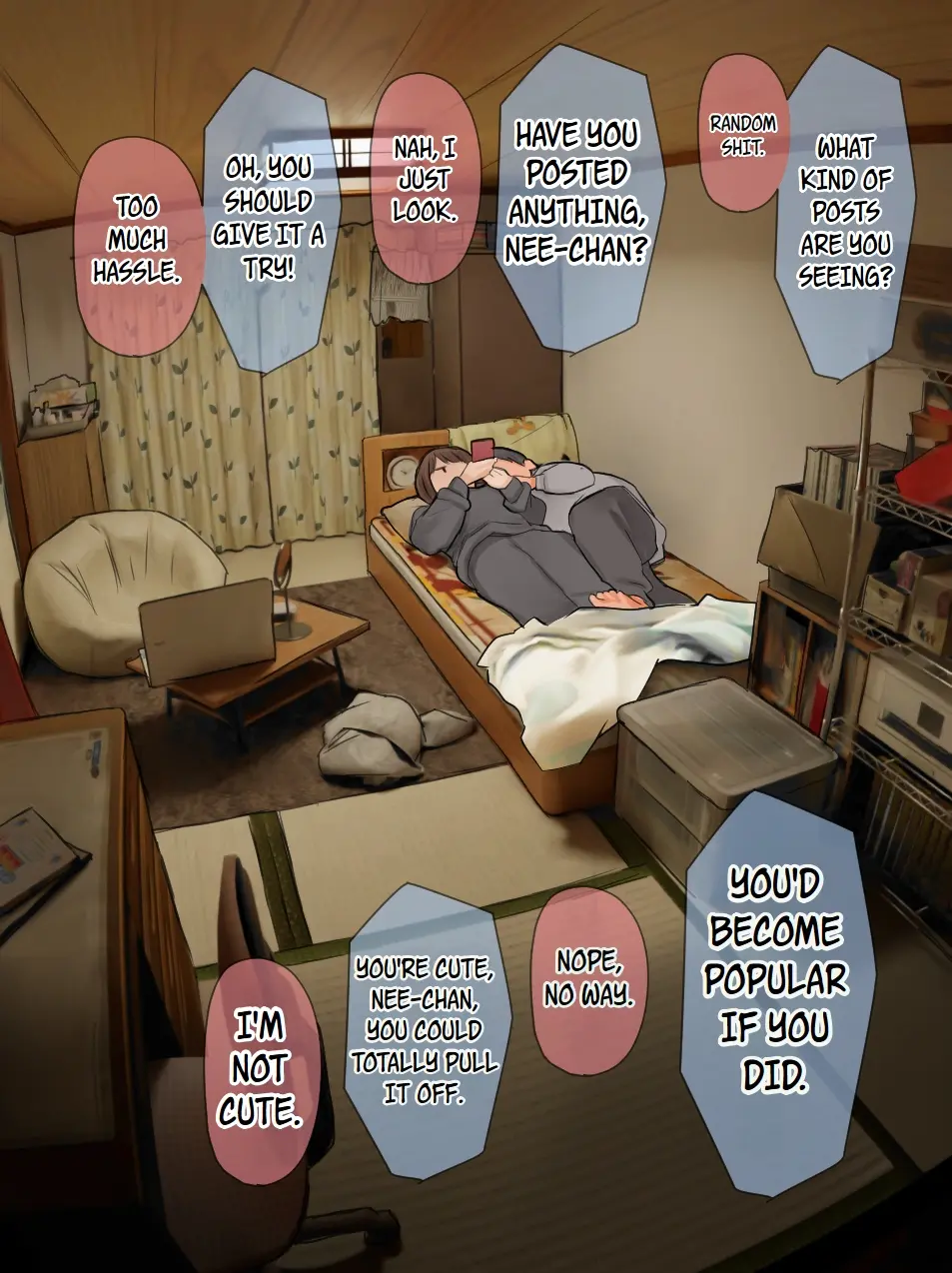 Everyday Conversations With My Big Sister Chapter 1 – page 28