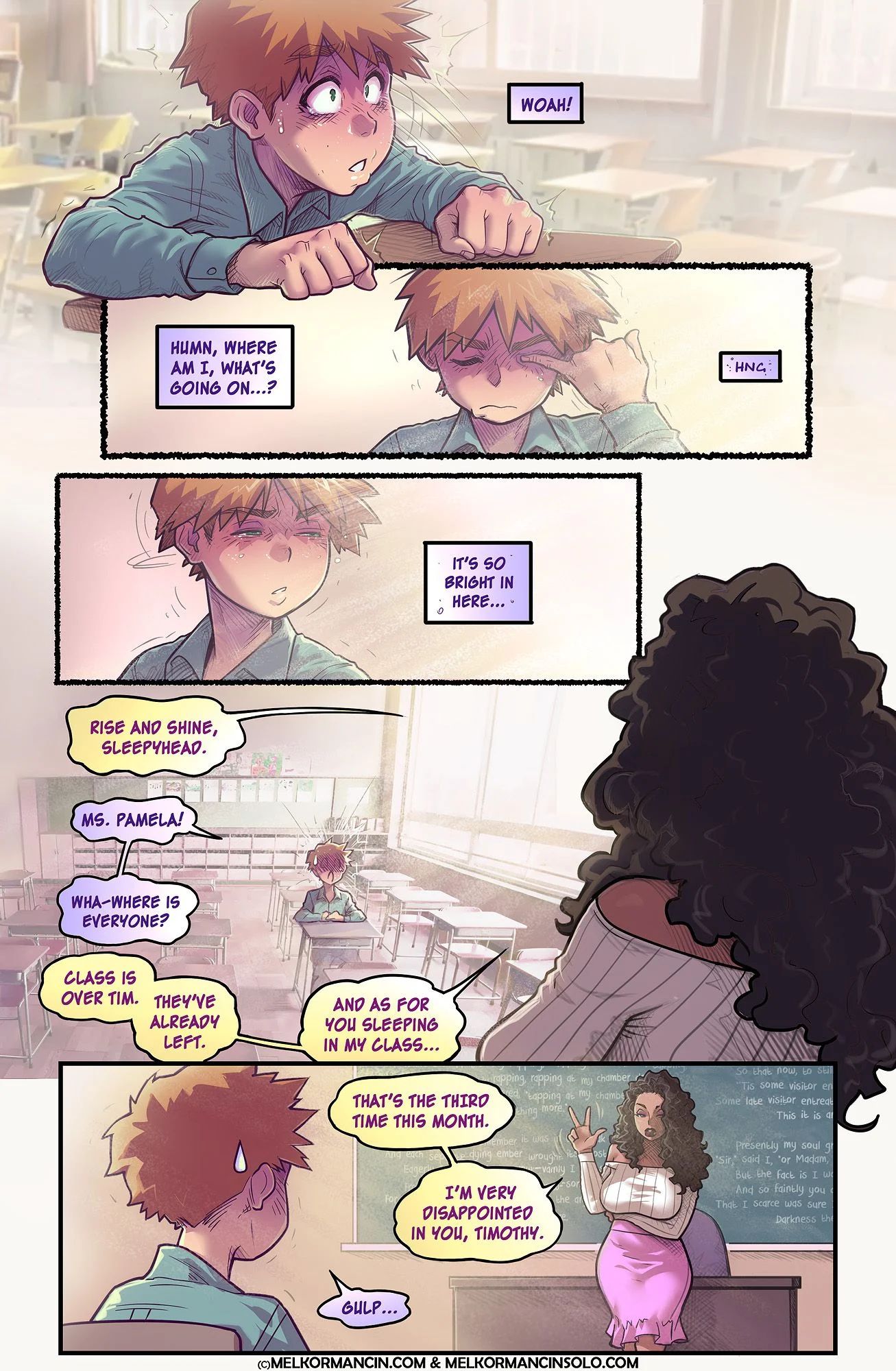 Breaking In Tim ANIMATED [Romulo Melkor Mancin] Chapter 1 – page 4