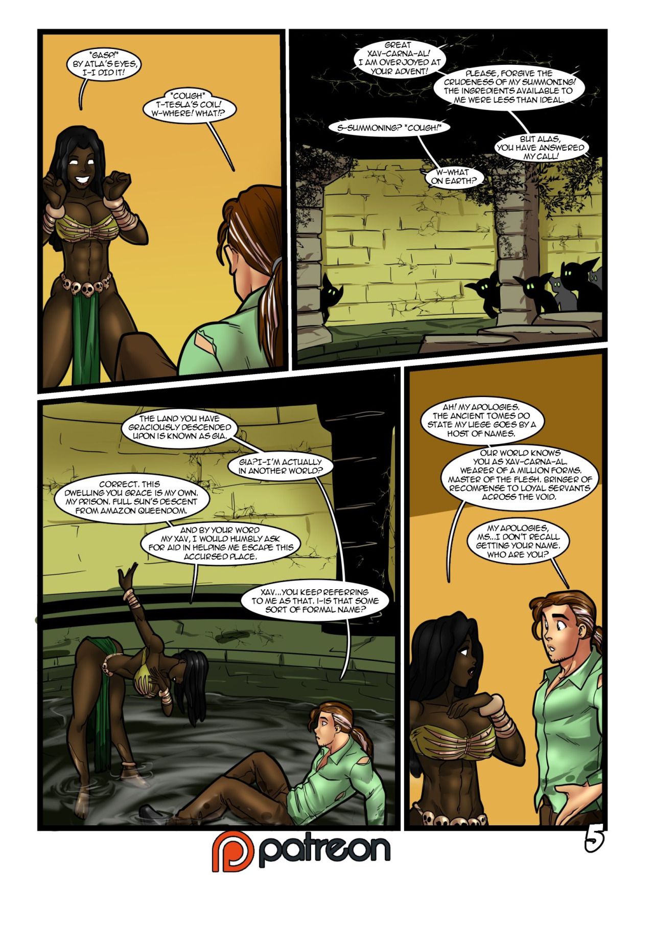 Hero Tales [Rabies T Lagomorph] 2 . Hero Tales - Enter The Mad Witch - Chapter 2 [Rabies T Lagomorph] – page 6