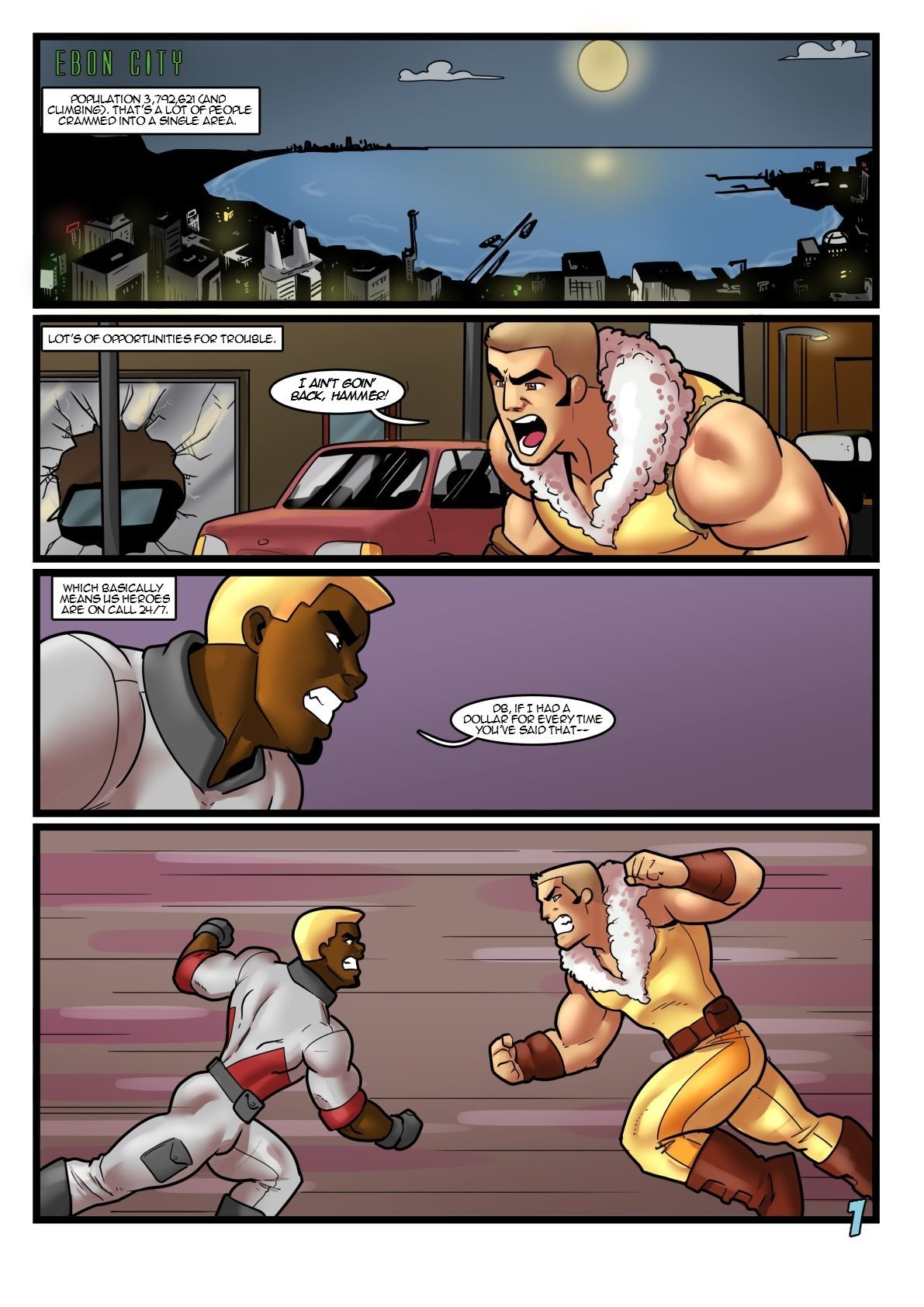 Hero Tales [Rabies T Lagomorph] 3 . Hero Tales - Artic Heat - Chapter 3 [Rabies T Lagomorph] – page 3