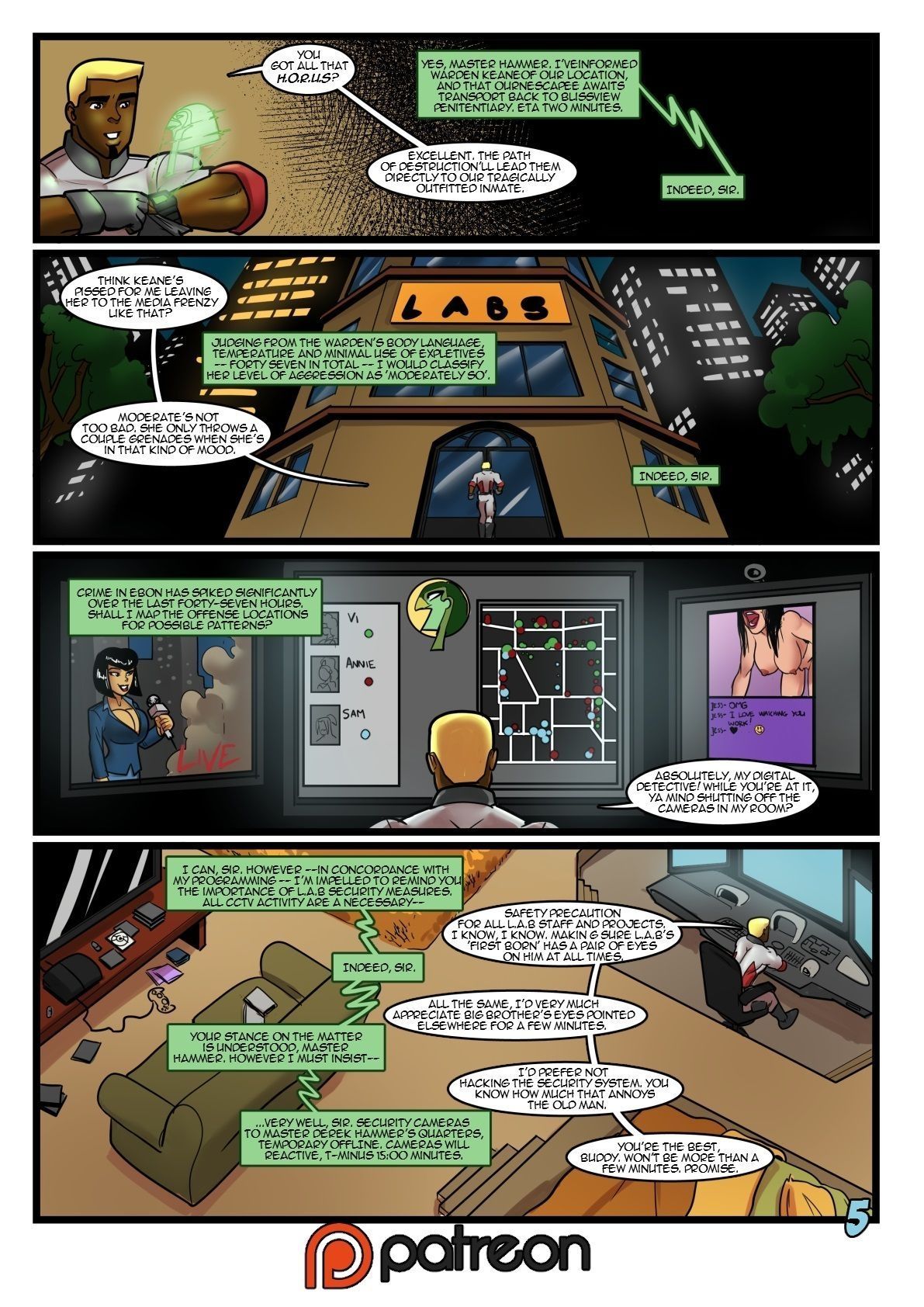 Hero Tales [Rabies T Lagomorph] 3 . Hero Tales - Artic Heat - Chapter 3 [Rabies T Lagomorph] – page 7