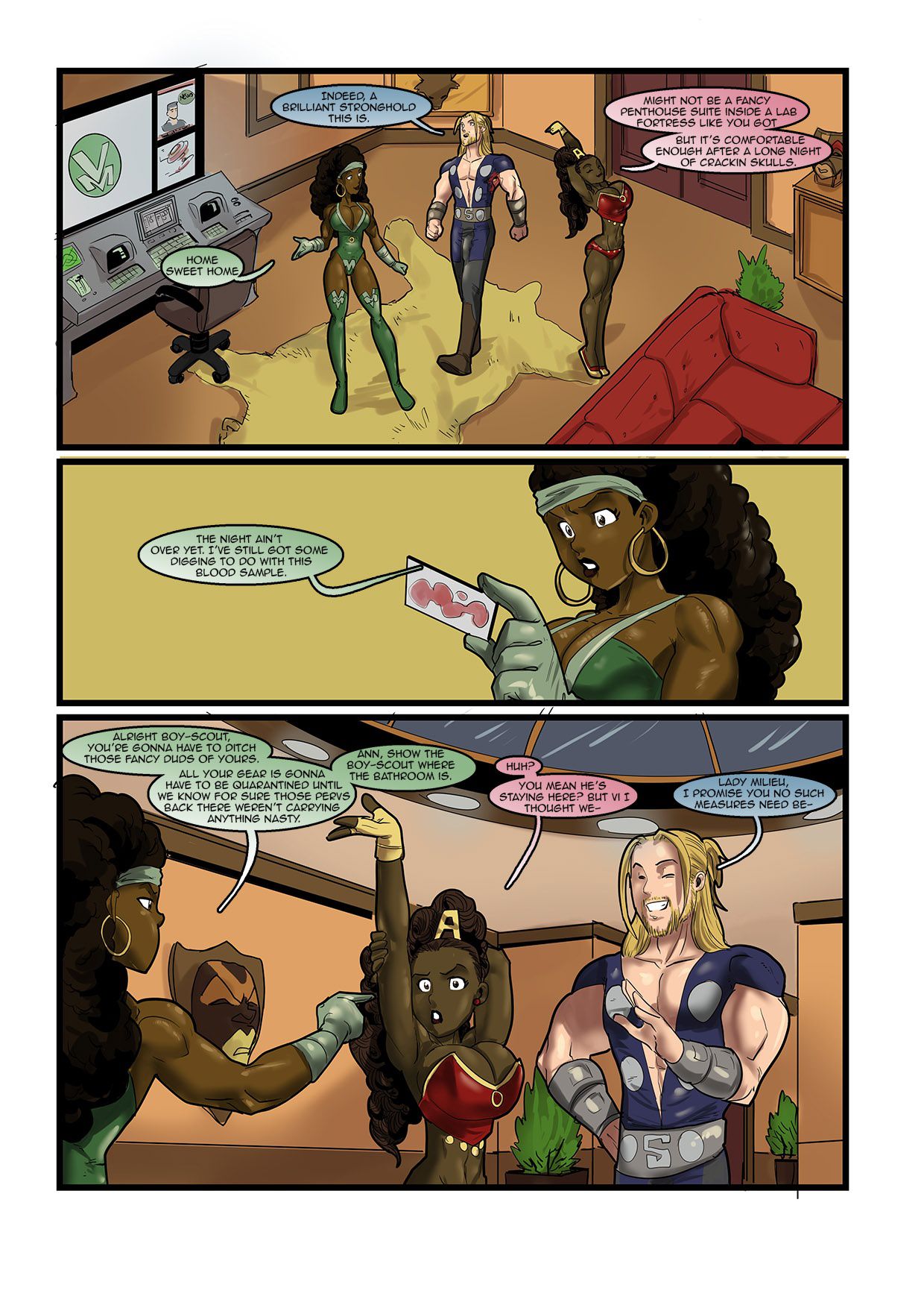 Hero Tales [Rabies T Lagomorph] 0 . Brown Sugar High - Chapter 0 [Rabies T Lagomorph] – page 8