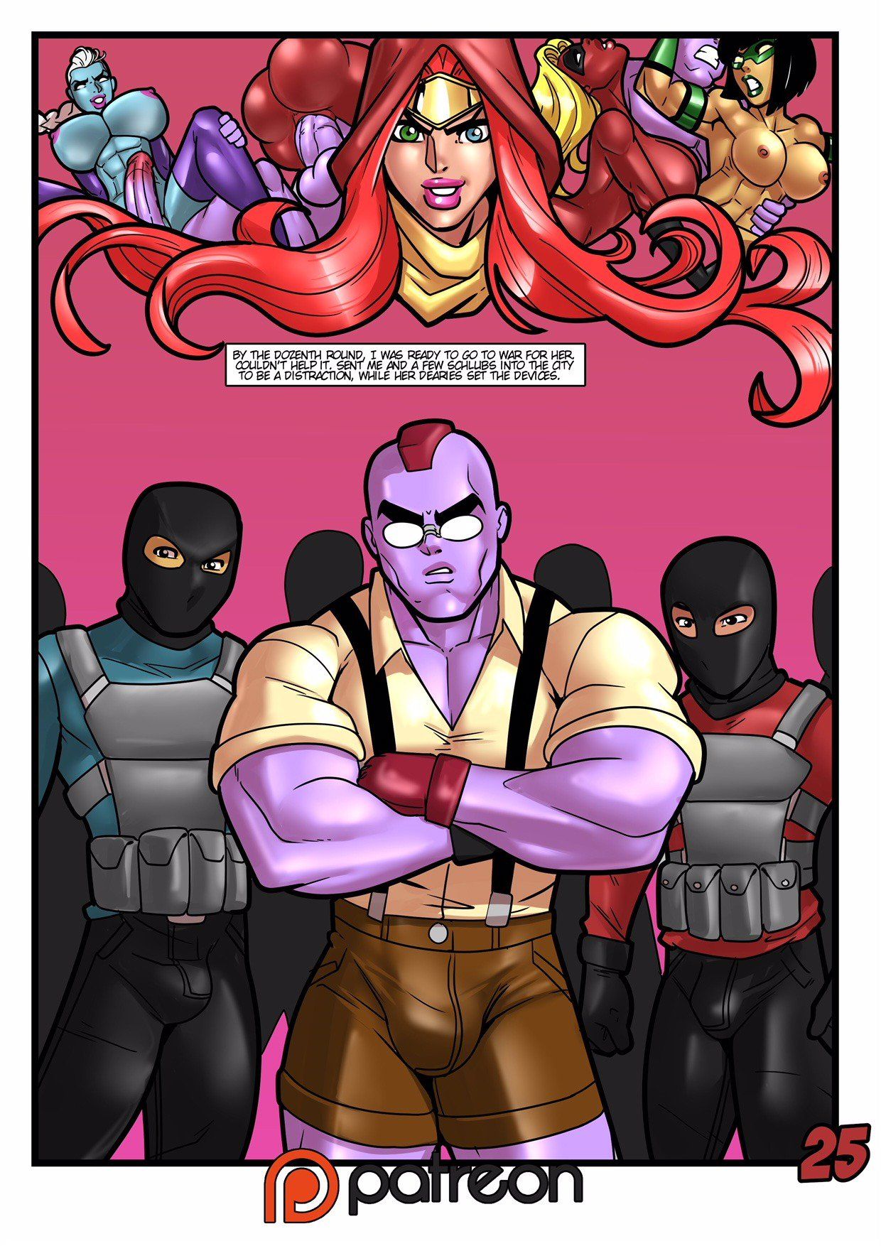 Hero Tales [Rabies T Lagomorph] 4 . Hero Tales - Kiss Of The Crimson Dahlia - Chapter 4 [Rabies T Lagomorph] – page 25
