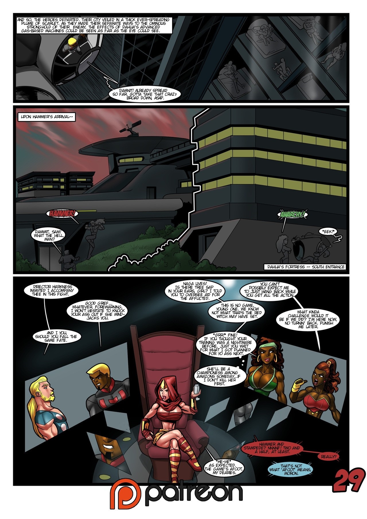 Hero Tales [Rabies T Lagomorph] 4 . Hero Tales - Kiss Of The Crimson Dahlia - Chapter 4 [Rabies T Lagomorph] – page 29