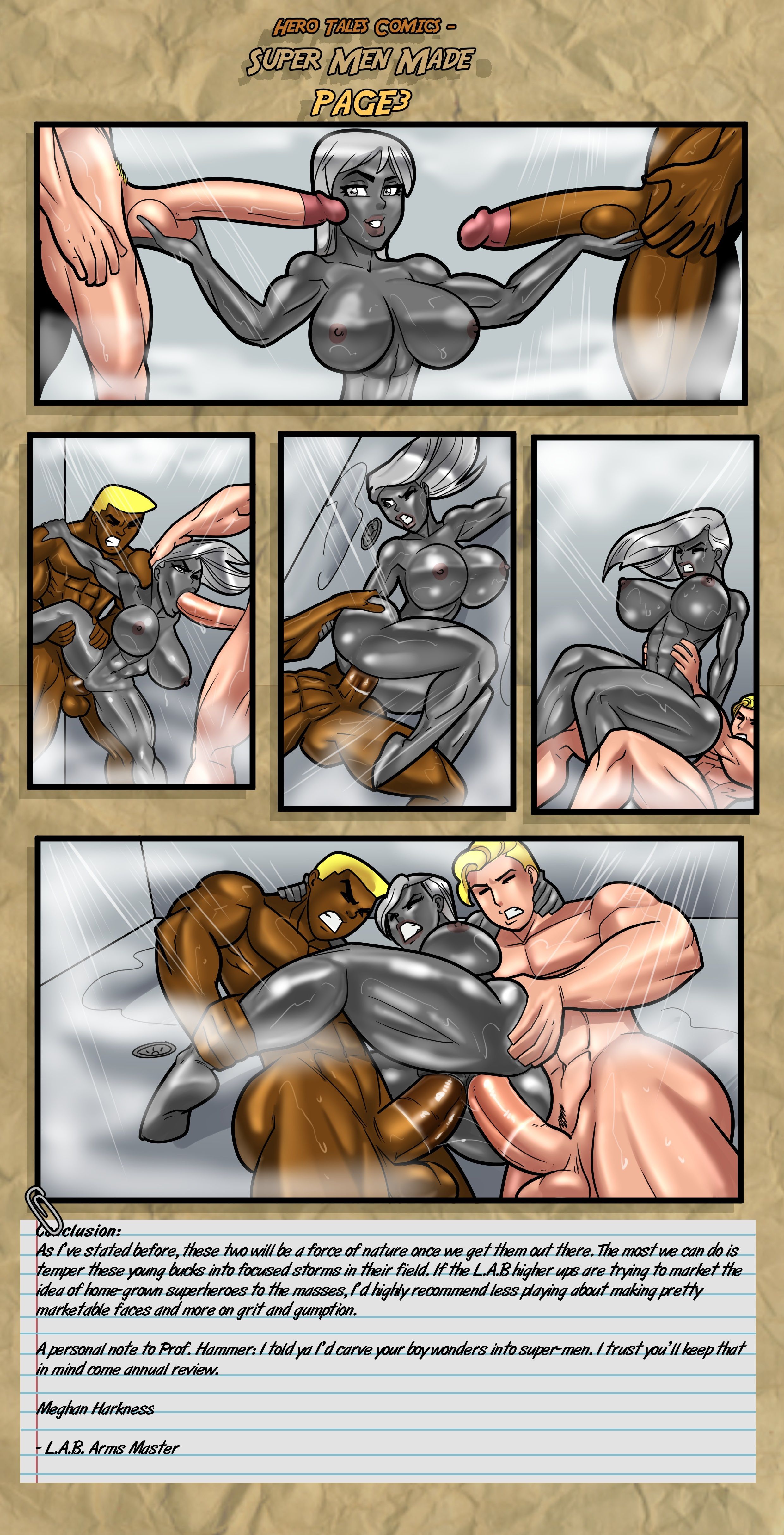 Hero Tales [Rabies T Lagomorph] EX.3 . The Super Men-Made - [Rabies T Lagomorph] – page 4