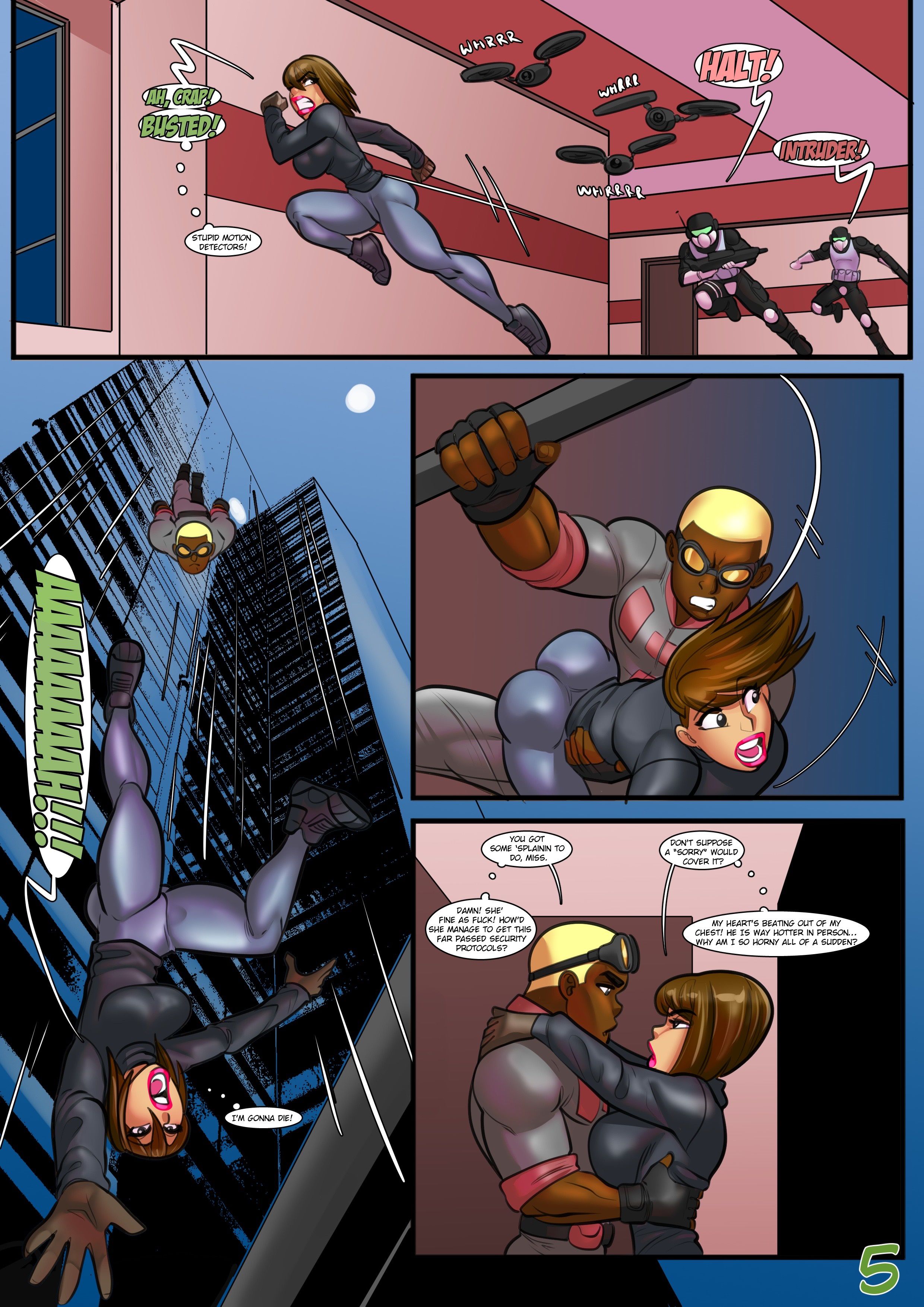 Hero Tales [Rabies T Lagomorph] EX.1 . Hero Tales Origins - Lois Cho - Hot Off The Press [Rabies T Lagomorph] – page 6