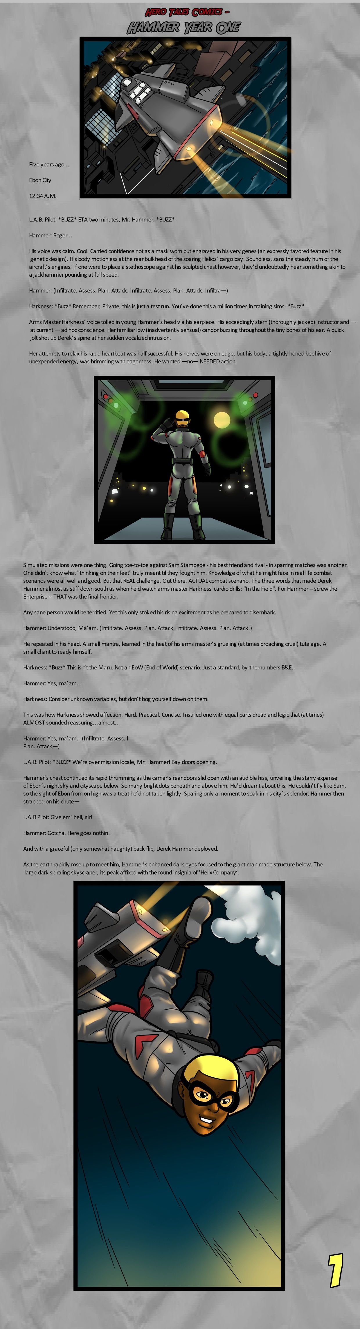 Hero Tales [Rabies T Lagomorph] EX.5 . Hero Tales Origins - Hammer - [Rabies T Lagomorph] – page 2