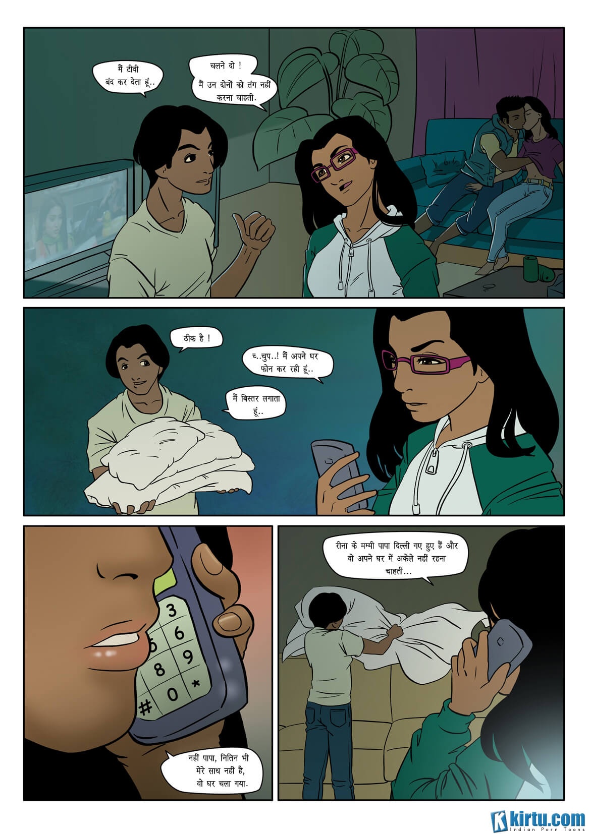Saath Kahaniya [Kirtu] 4.5 . Saath Kahaniya - डेलिशा - Chapter 4 - Hindi [Kirtu] – page 8