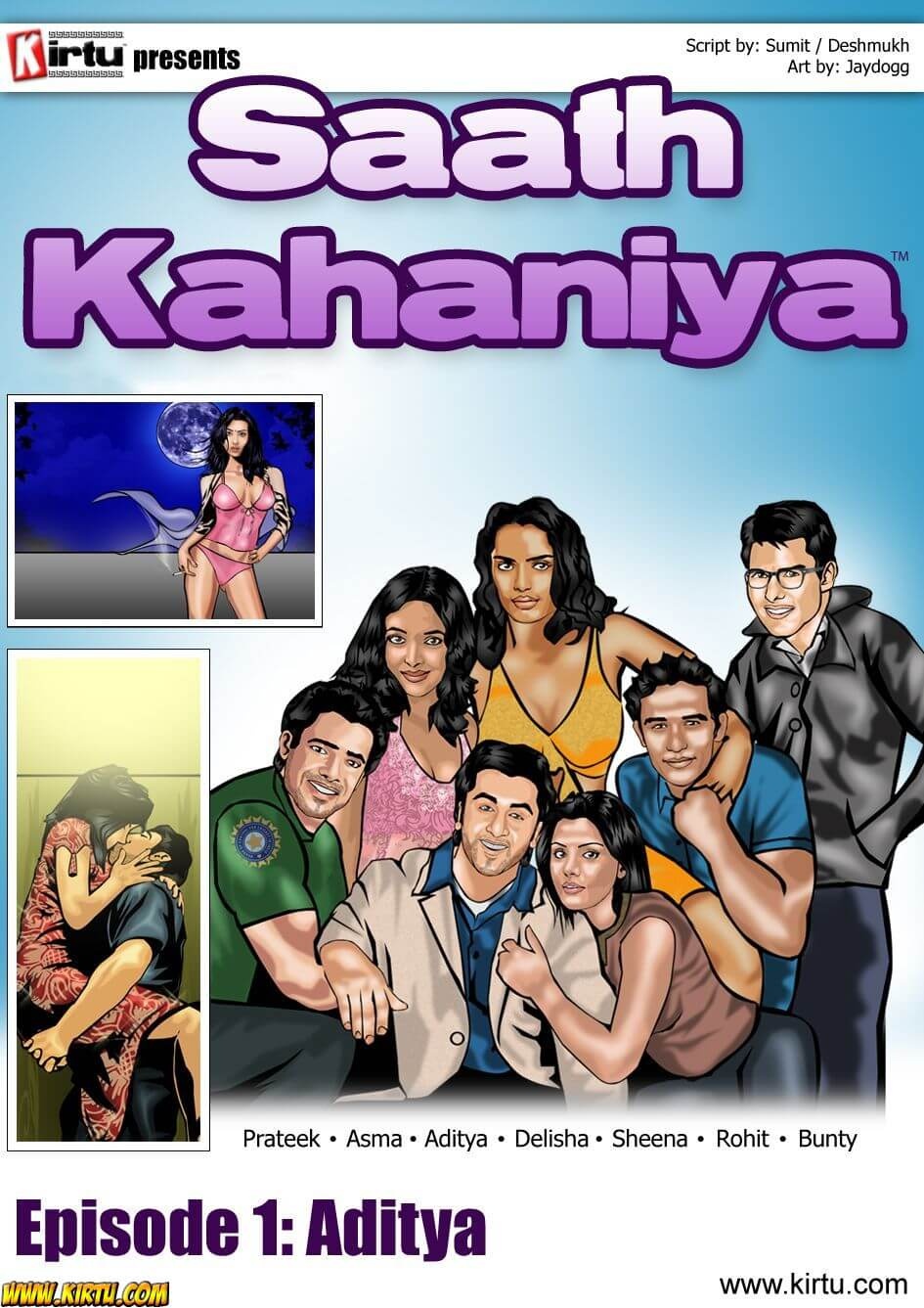 Saath Kahaniya [Kirtu] 1 . Saath Kahaniya - Aditya - Chapter 1 [Kirtu] – page 1