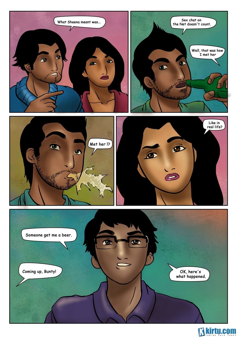 Saath Kahaniya [Kirtu] 6 . Saath Kahaniya - Bunty – Internet Connection - Chapter 6 [Kirtu] – page 5