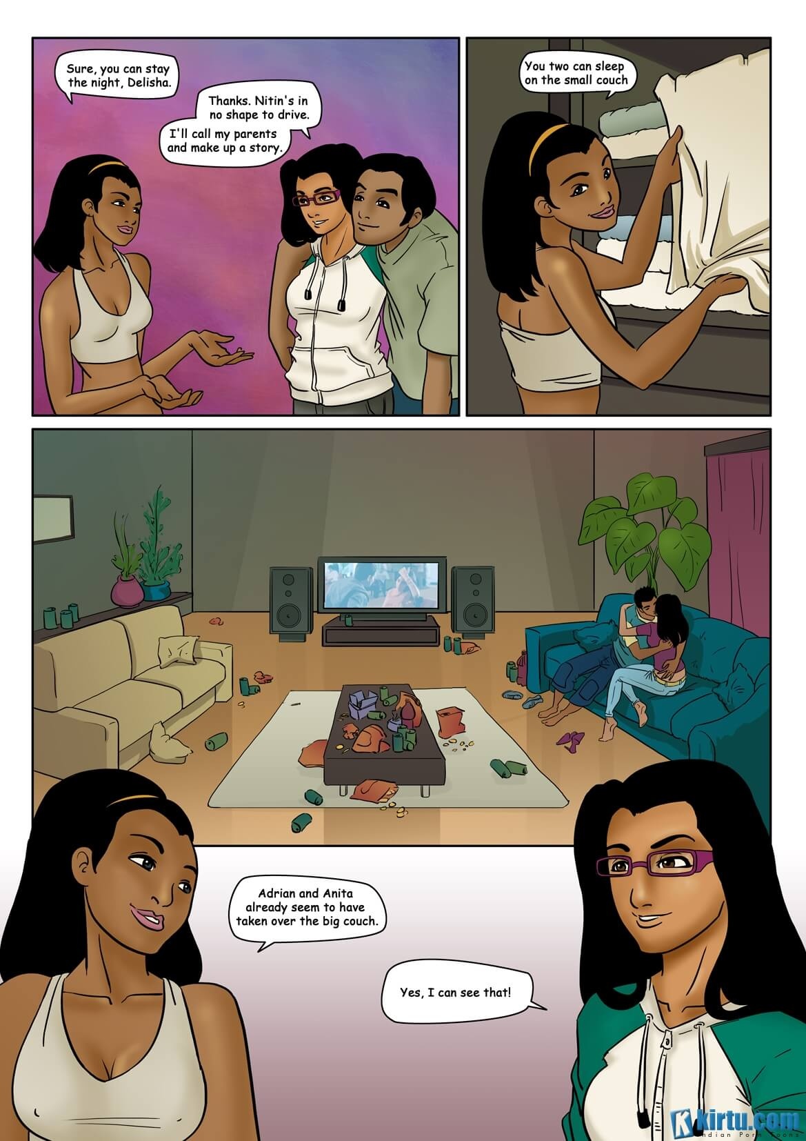 Saath Kahaniya [Kirtu] 4 . Saath Kahaniya - Delisha - Chapter 4 [Kirtu] – page 5