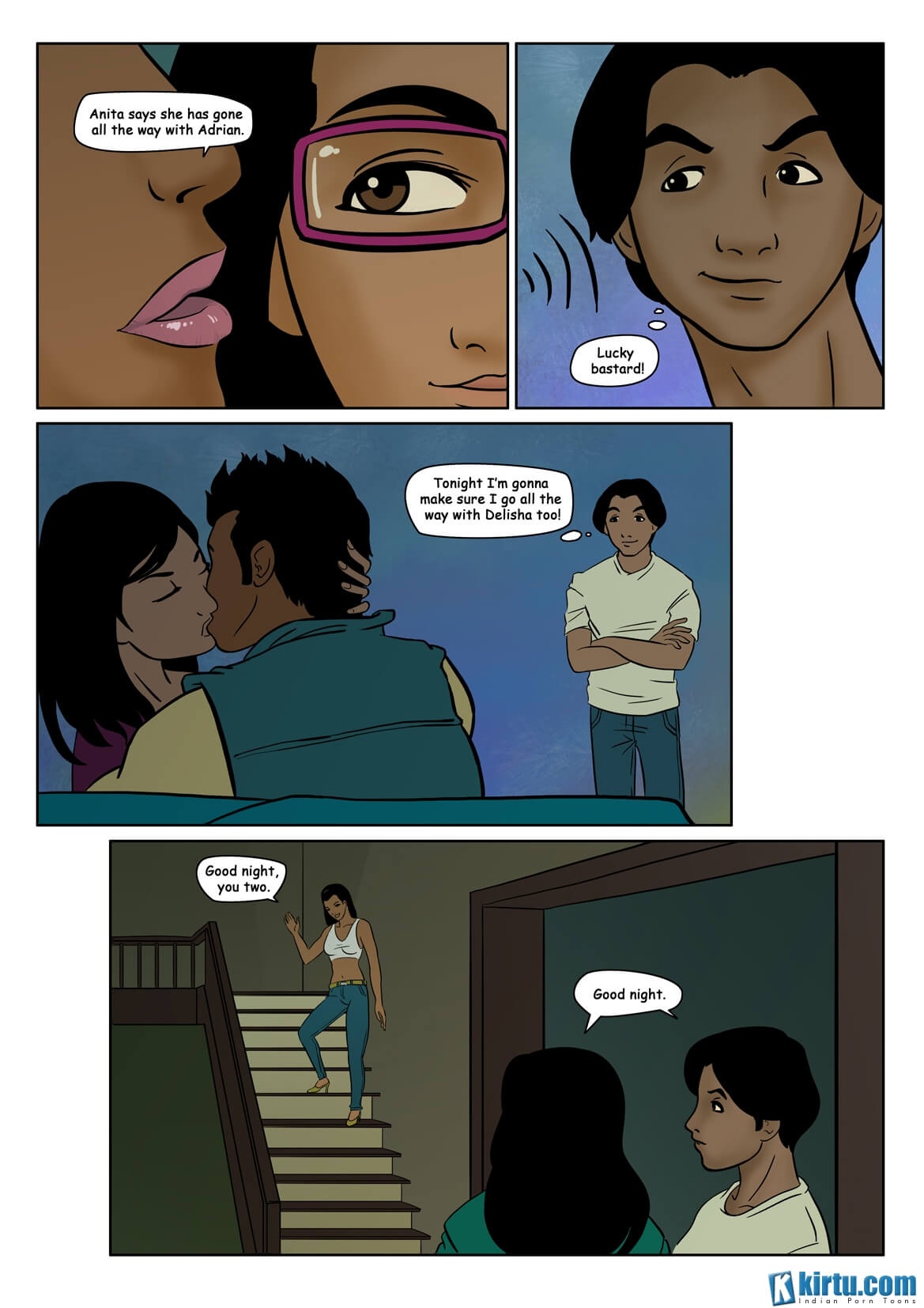 Saath Kahaniya [Kirtu] 4 . Saath Kahaniya - Delisha - Chapter 4 [Kirtu] – page 7
