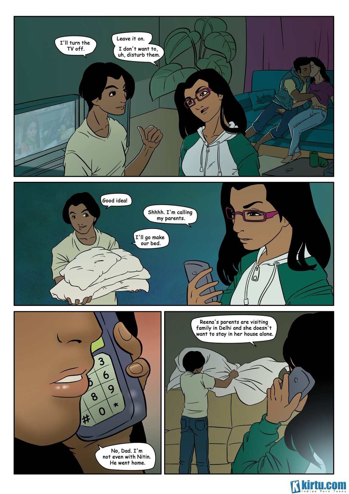 Saath Kahaniya [Kirtu] 4 . Saath Kahaniya - Delisha - Chapter 4 [Kirtu] – page 8
