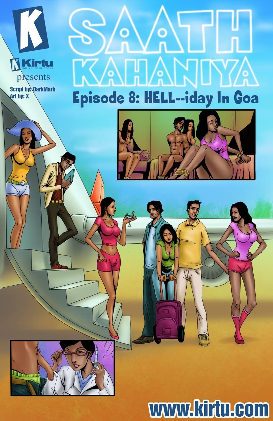 Saath Kahaniya [Kirtu] 8 . Saath Kahaniya - HELL–iday in Goa - Chapter 8 [Kirtu] – page 1