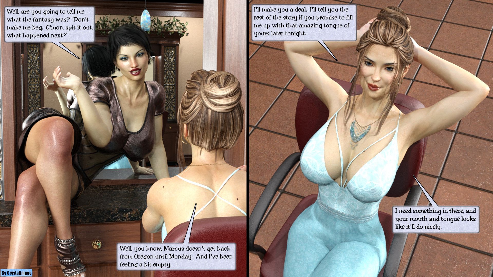 Classic Silke [Crystal Image] 6 . Classic Silke - Insatiable Wife - Chapter 6 [Crystal Image] – page 8
