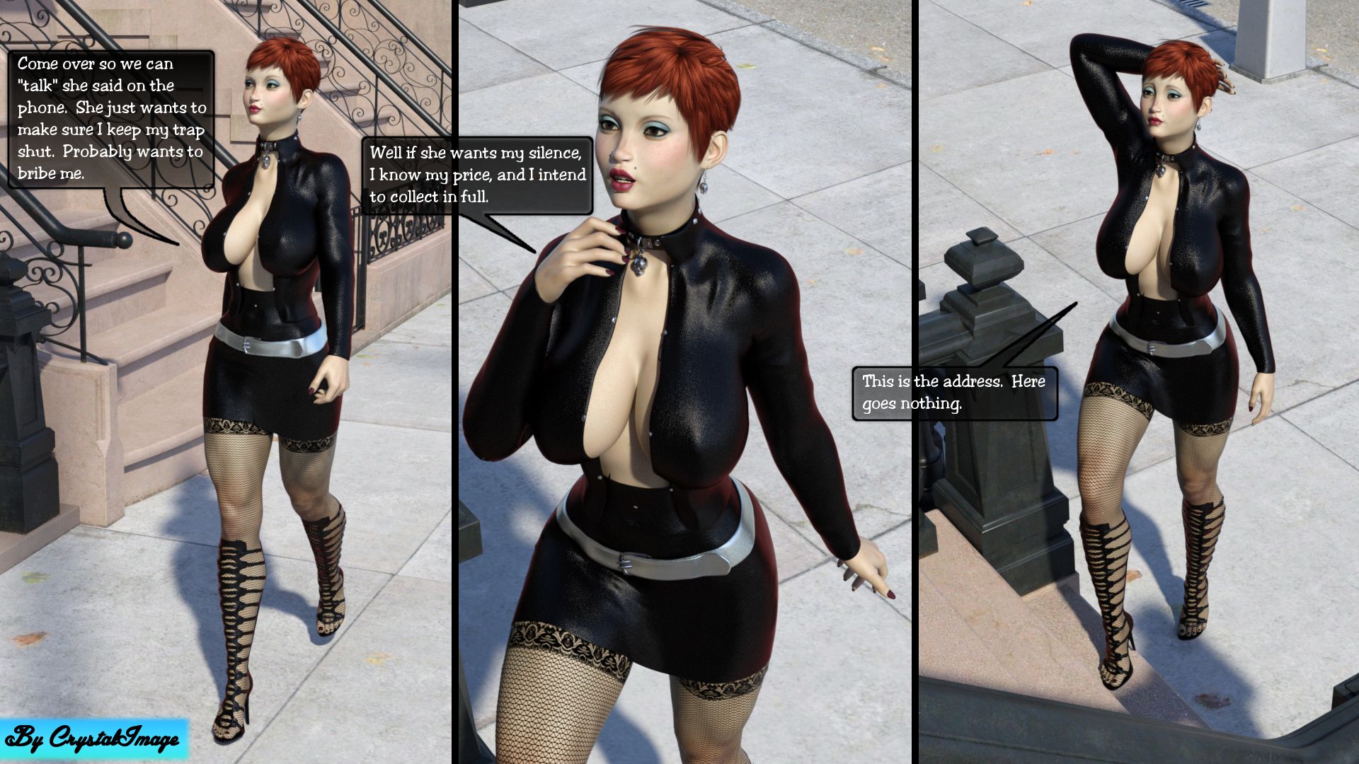 Classic Silke [Crystal Image] 4 . Classic Silke - New Horizons - Chapter 4 [Crystal Image] – page 8