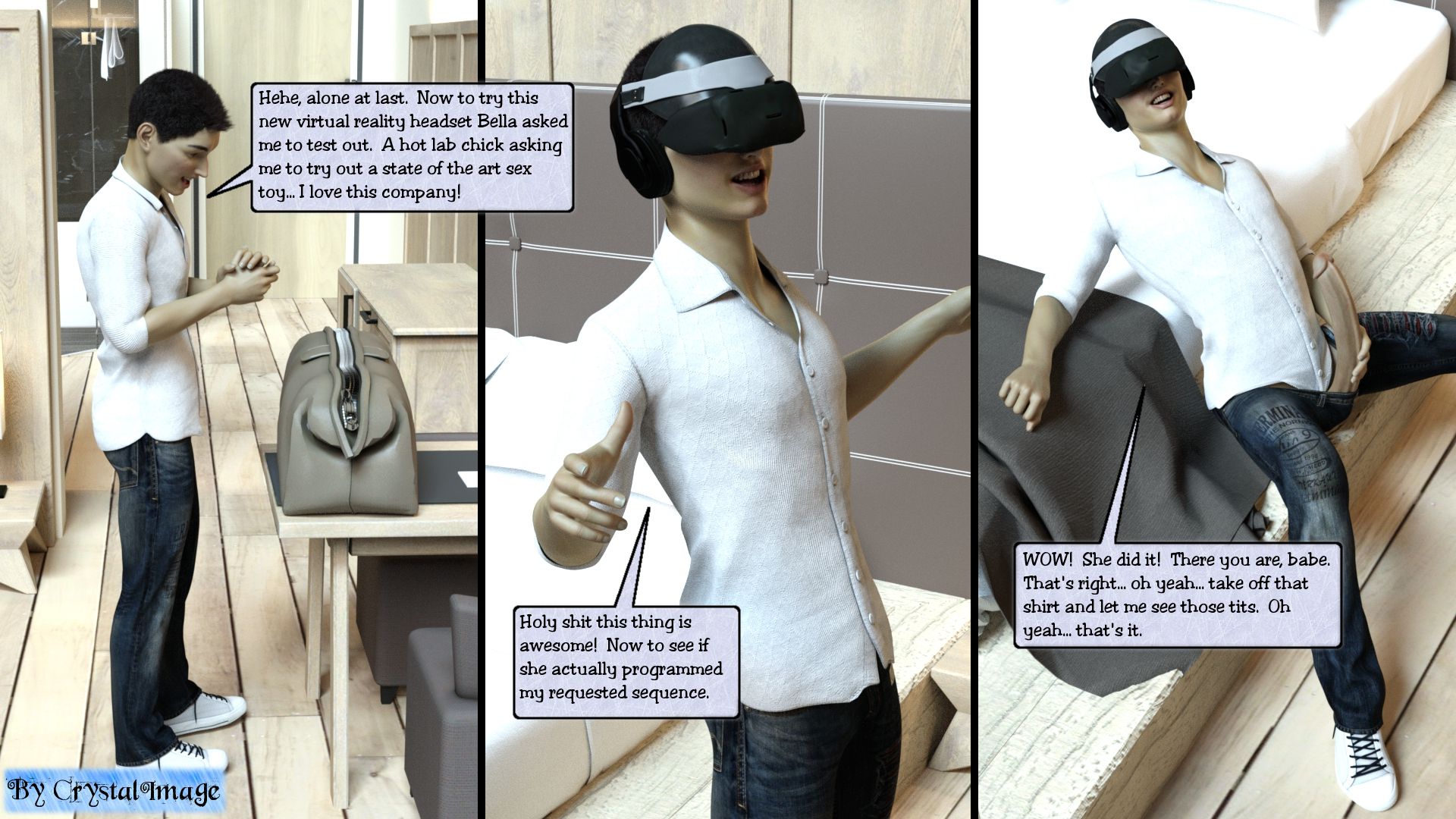 Classic Silke [Crystal Image] 5 . Classic Silke - Virtual Desires - Chapter 5 [Crystal Image] – page 4