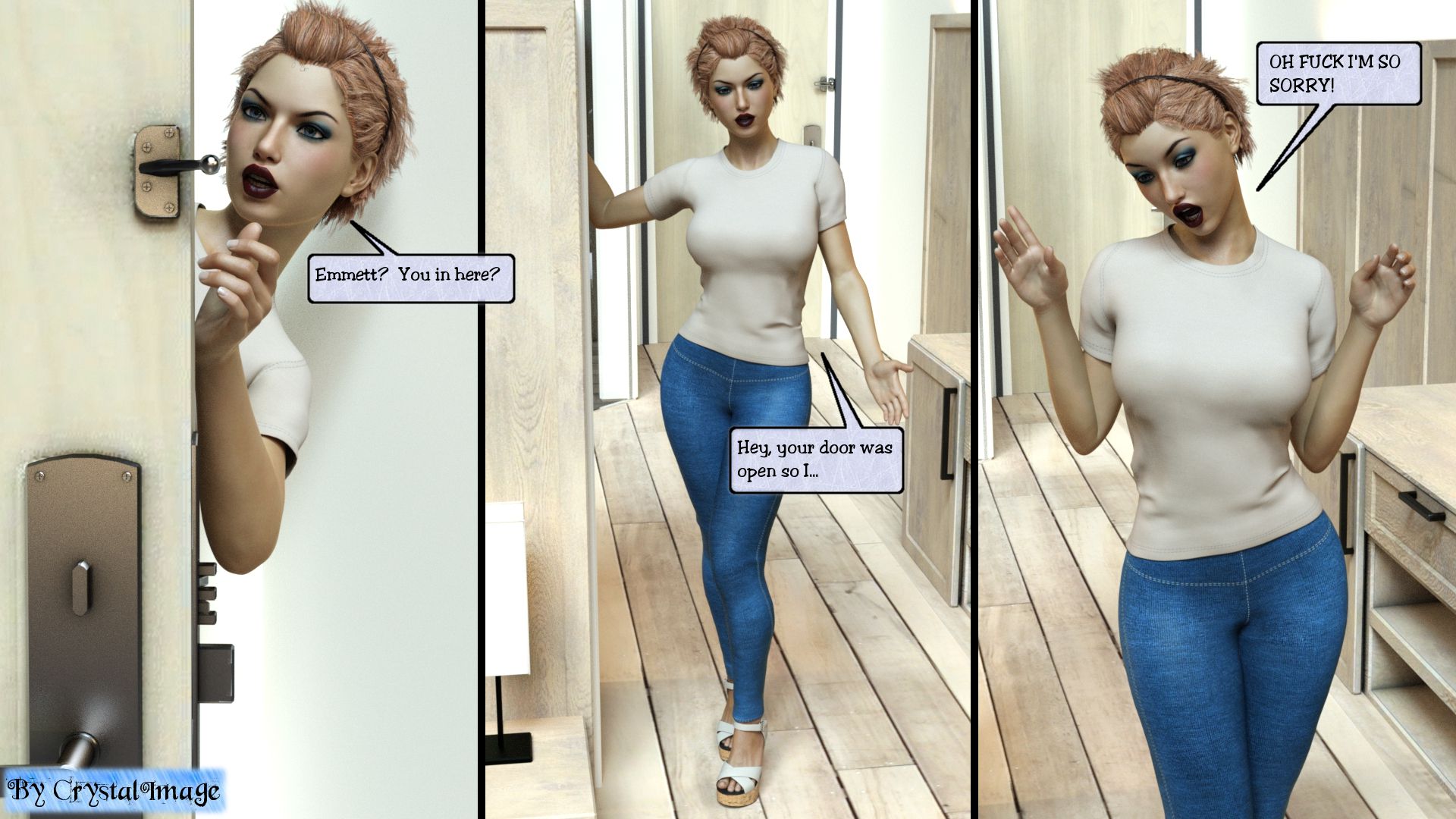 Classic Silke [Crystal Image] 5 . Classic Silke - Virtual Desires - Chapter 5 [Crystal Image] – page 6