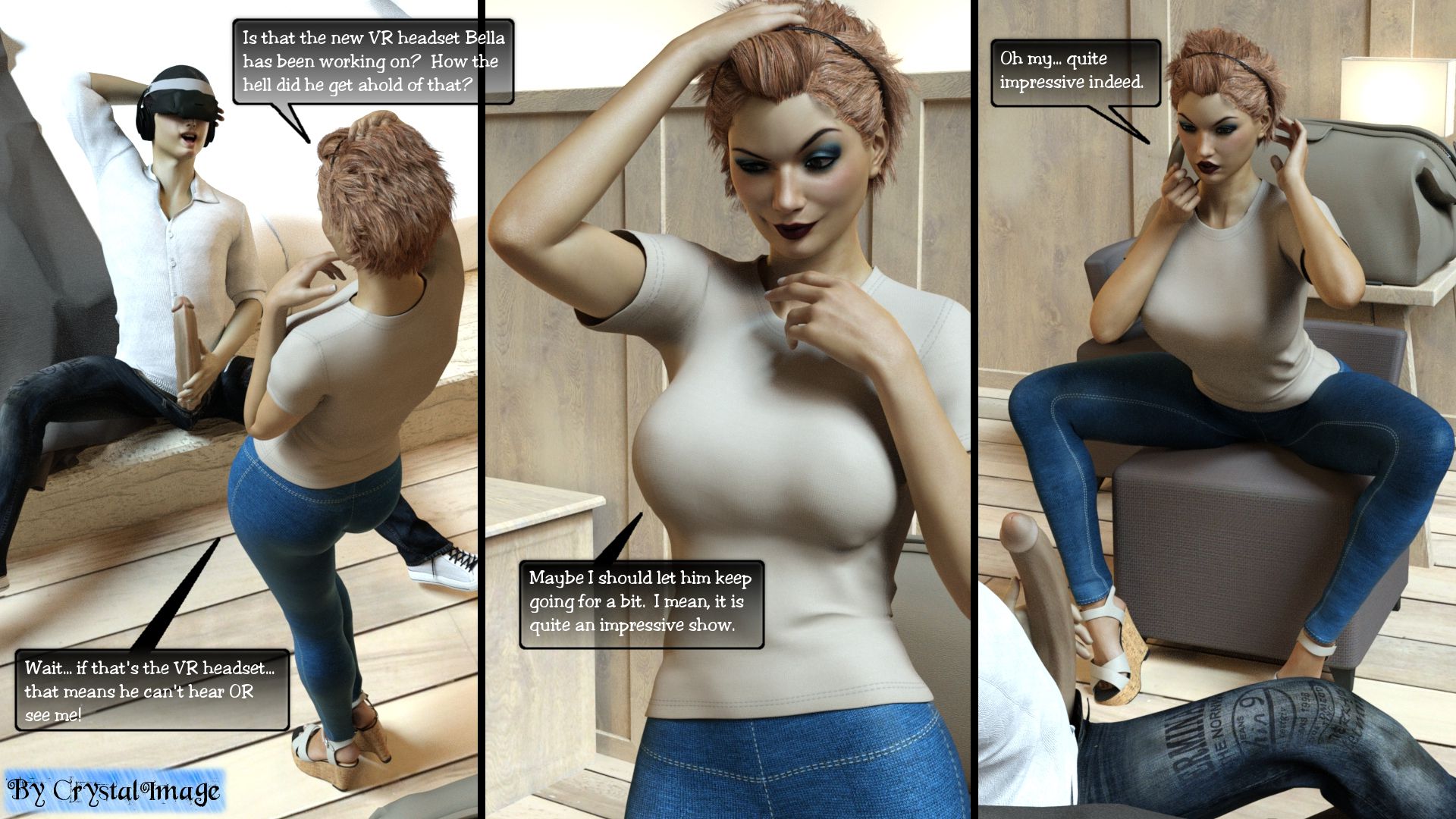 Classic Silke [Crystal Image] 5 . Classic Silke - Virtual Desires - Chapter 5 [Crystal Image] – page 7