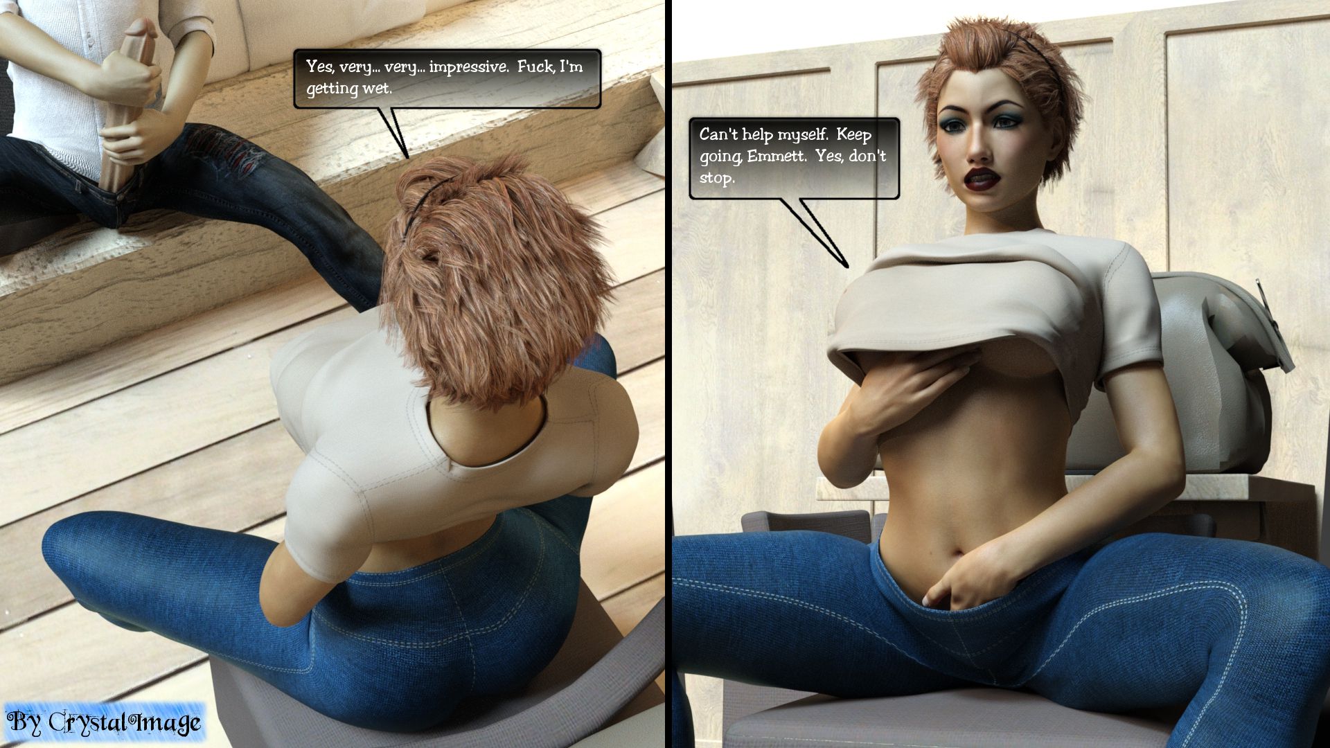 Classic Silke [Crystal Image] 5 . Classic Silke - Virtual Desires - Chapter 5 [Crystal Image] – page 8