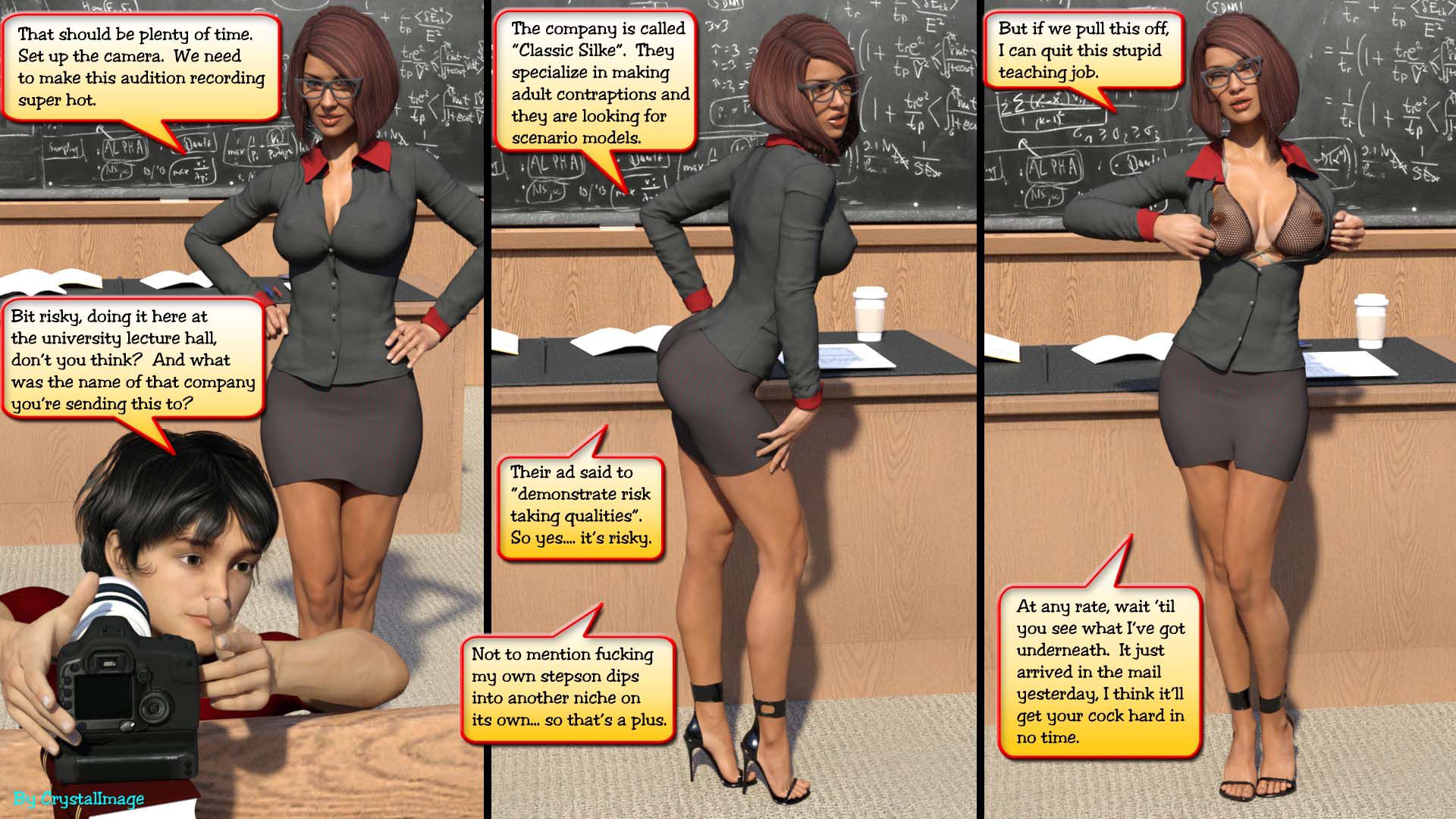 Classic Silke [Crystal Image] 2 . Classic Silke - Entry Video - Chapter 2 [Crystal Image] – page 4