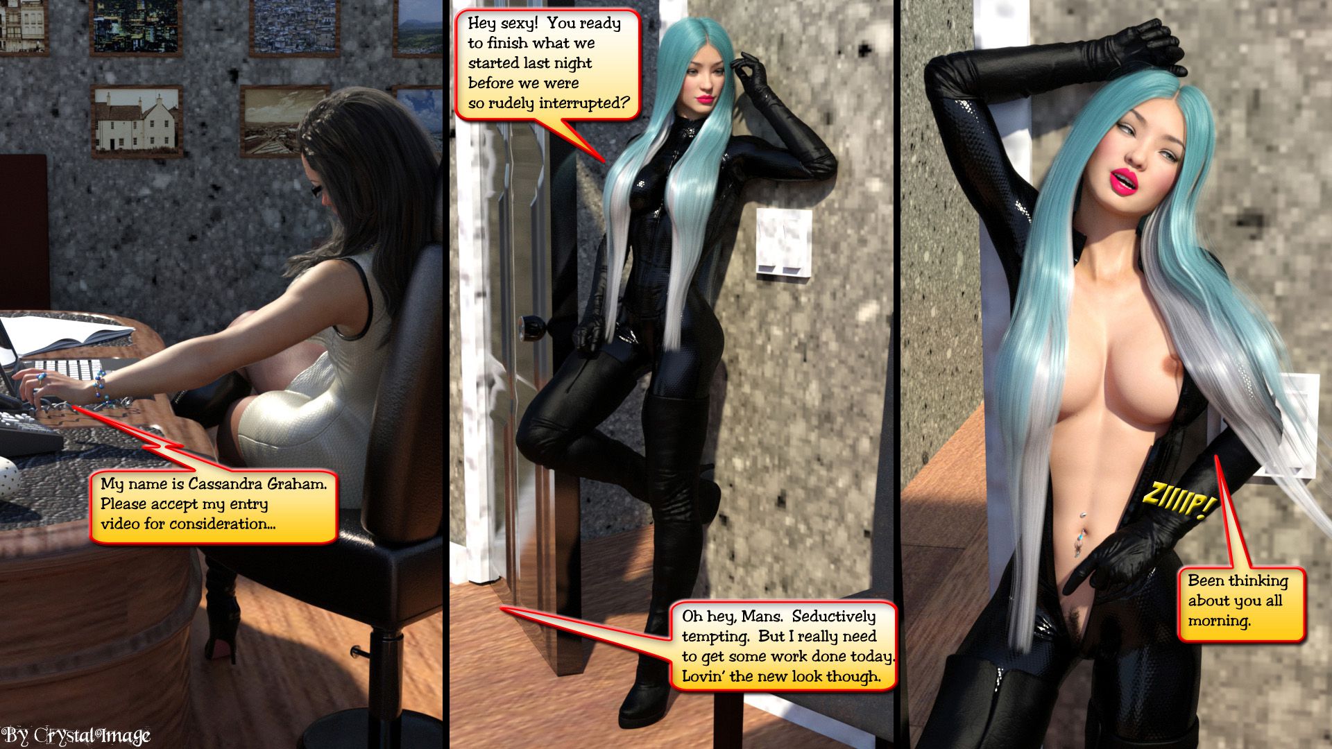 Classic Silke [Crystal Image] 3 . Classic Silke - Double The Fun! - Chapter 3 [Crystal Image] – page 8